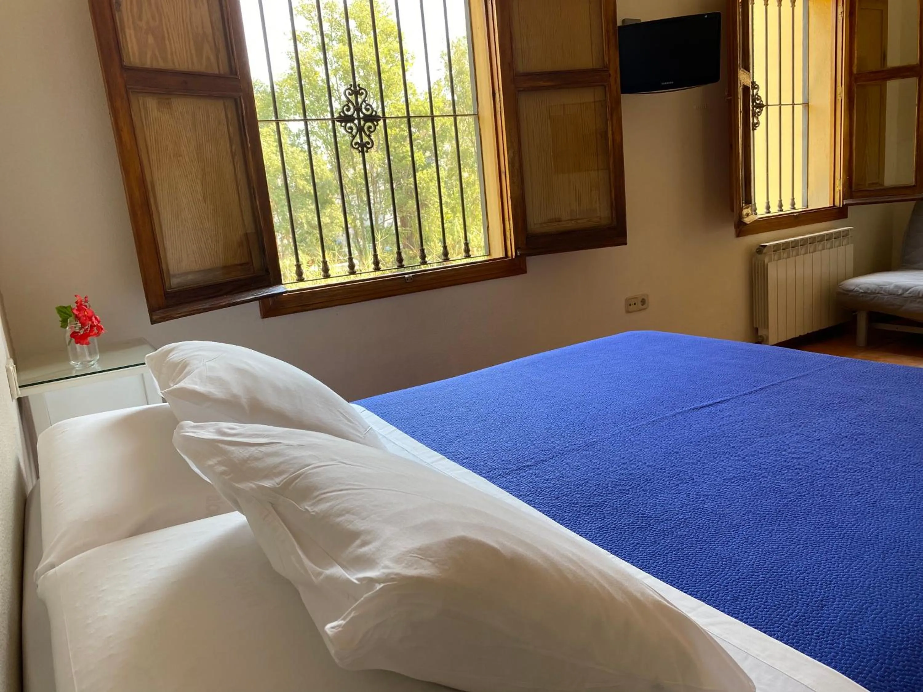 Bed in Hostal Moscatel