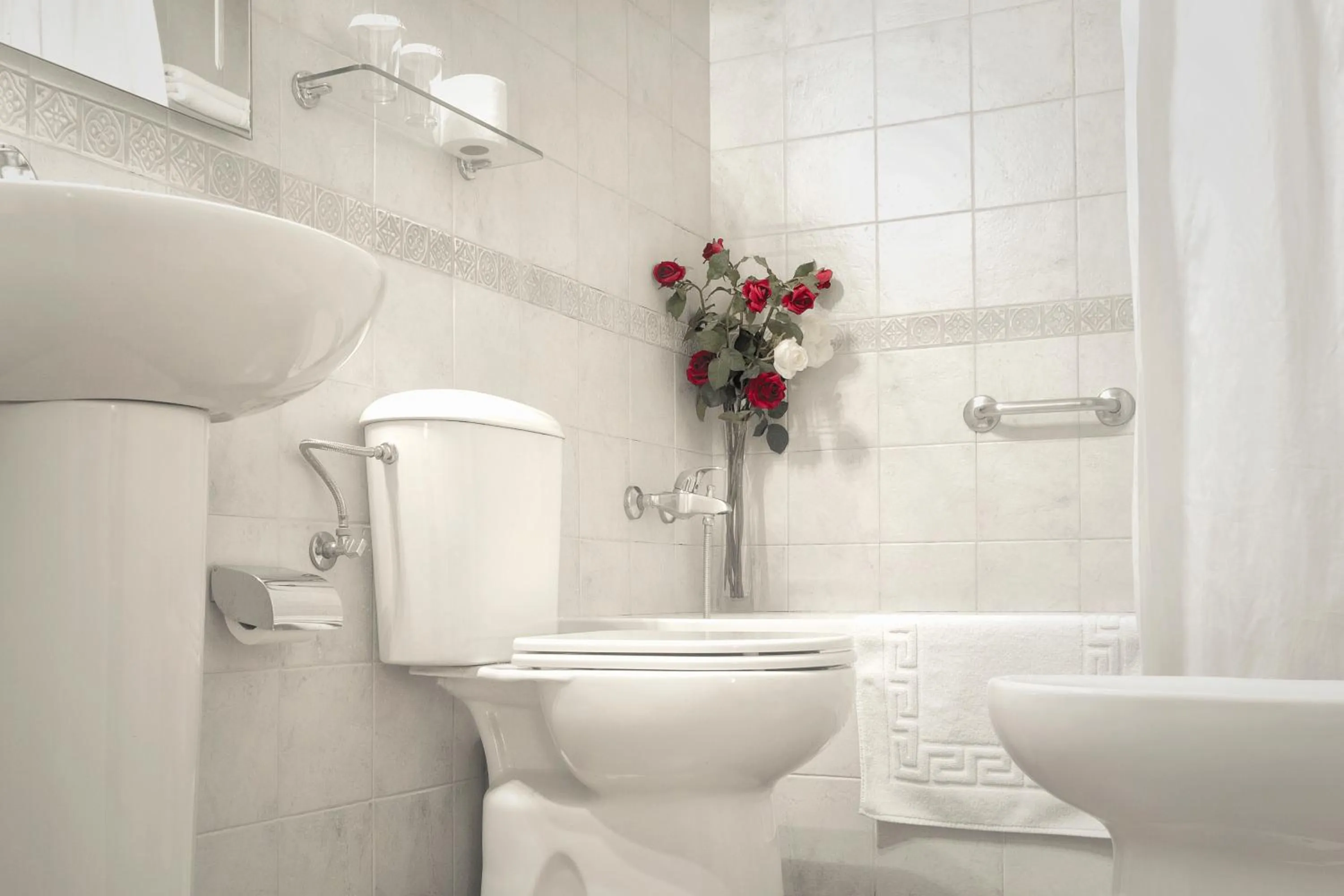 Bathroom in Hotel Los Olivos