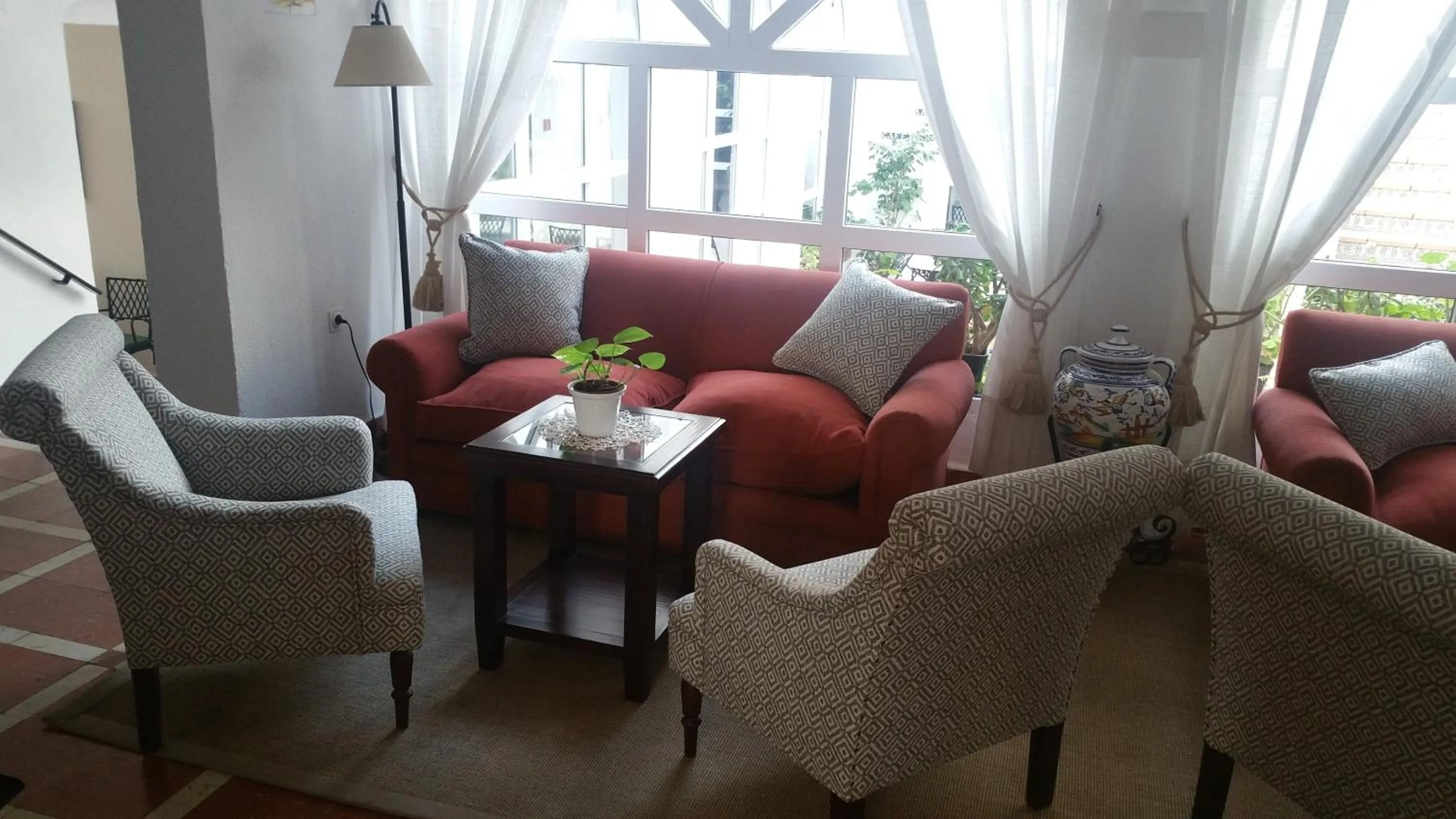 Lobby or reception in Hotel Los Olivos