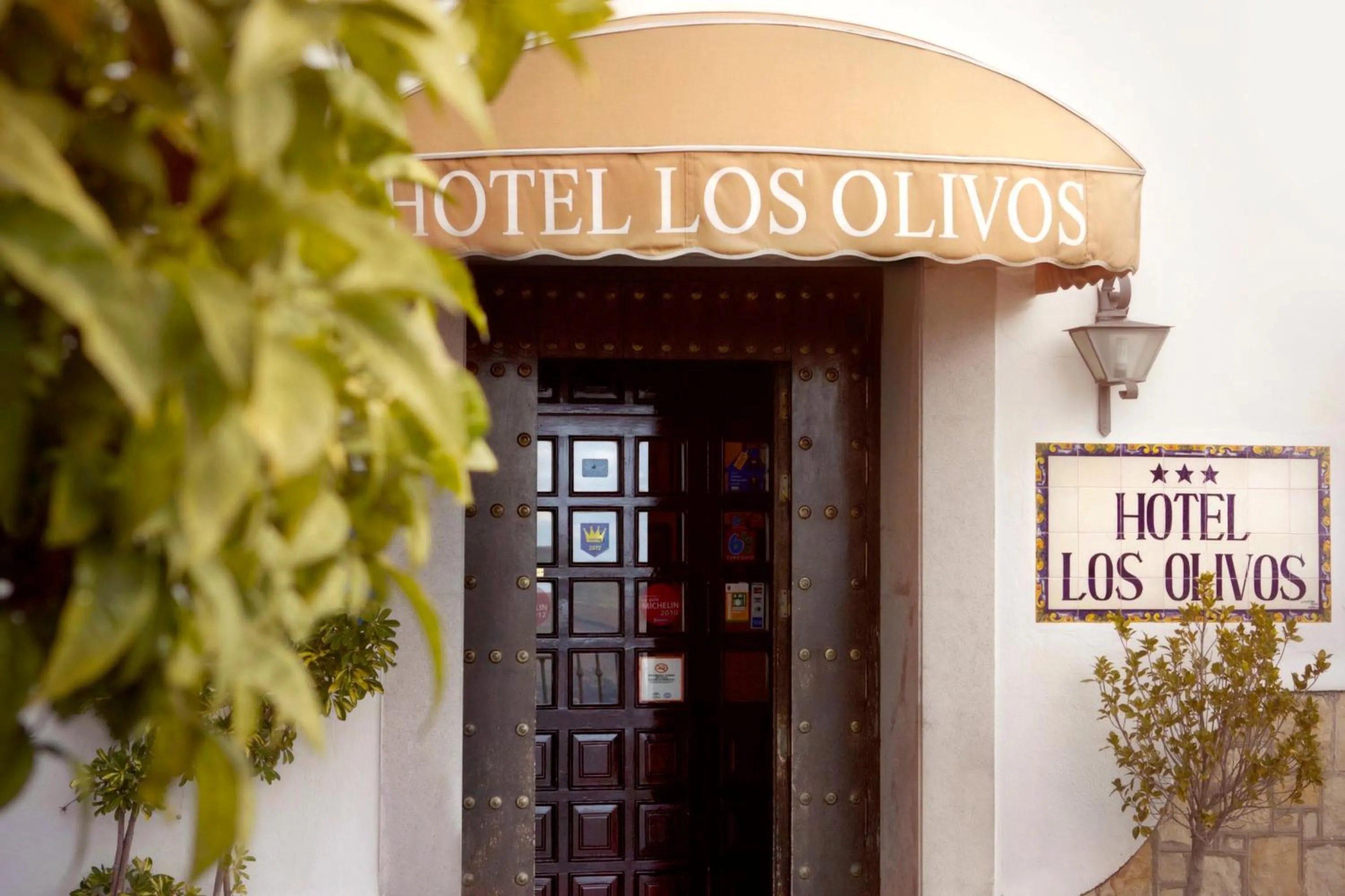 Facade/entrance in Hotel Los Olivos