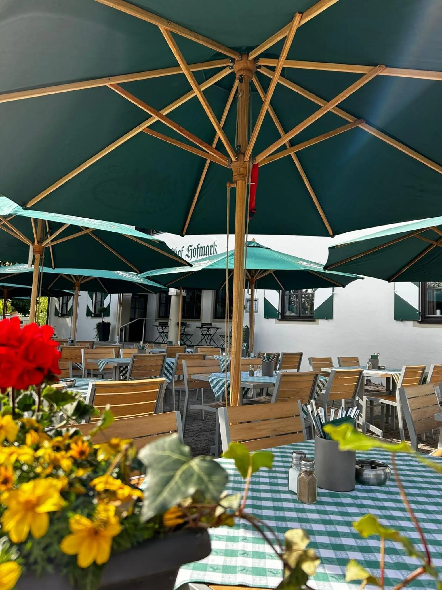 Balcony/Terrace in Brauereigasthof Hofmark