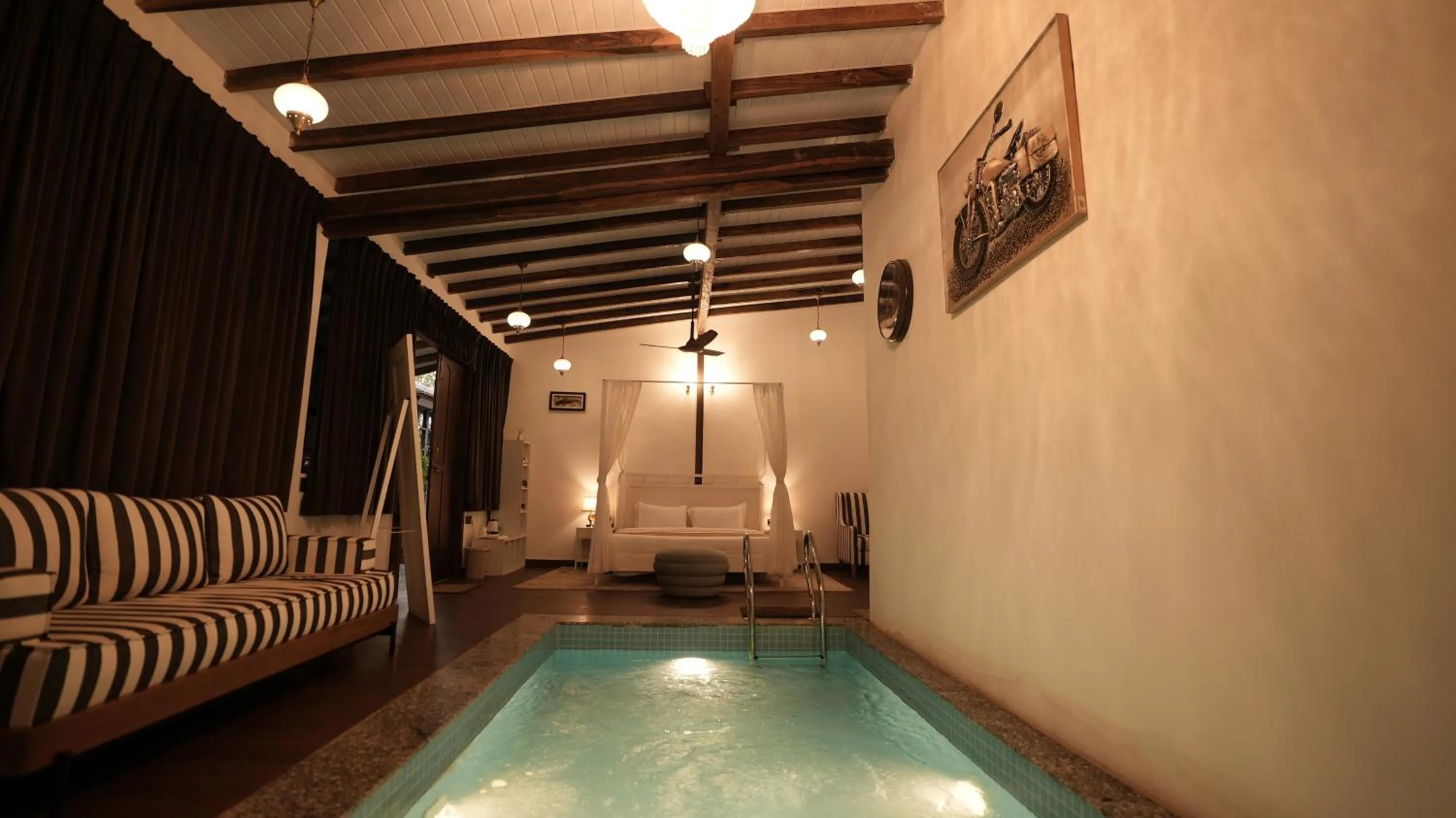 Pool view in Prive by Whiteflower