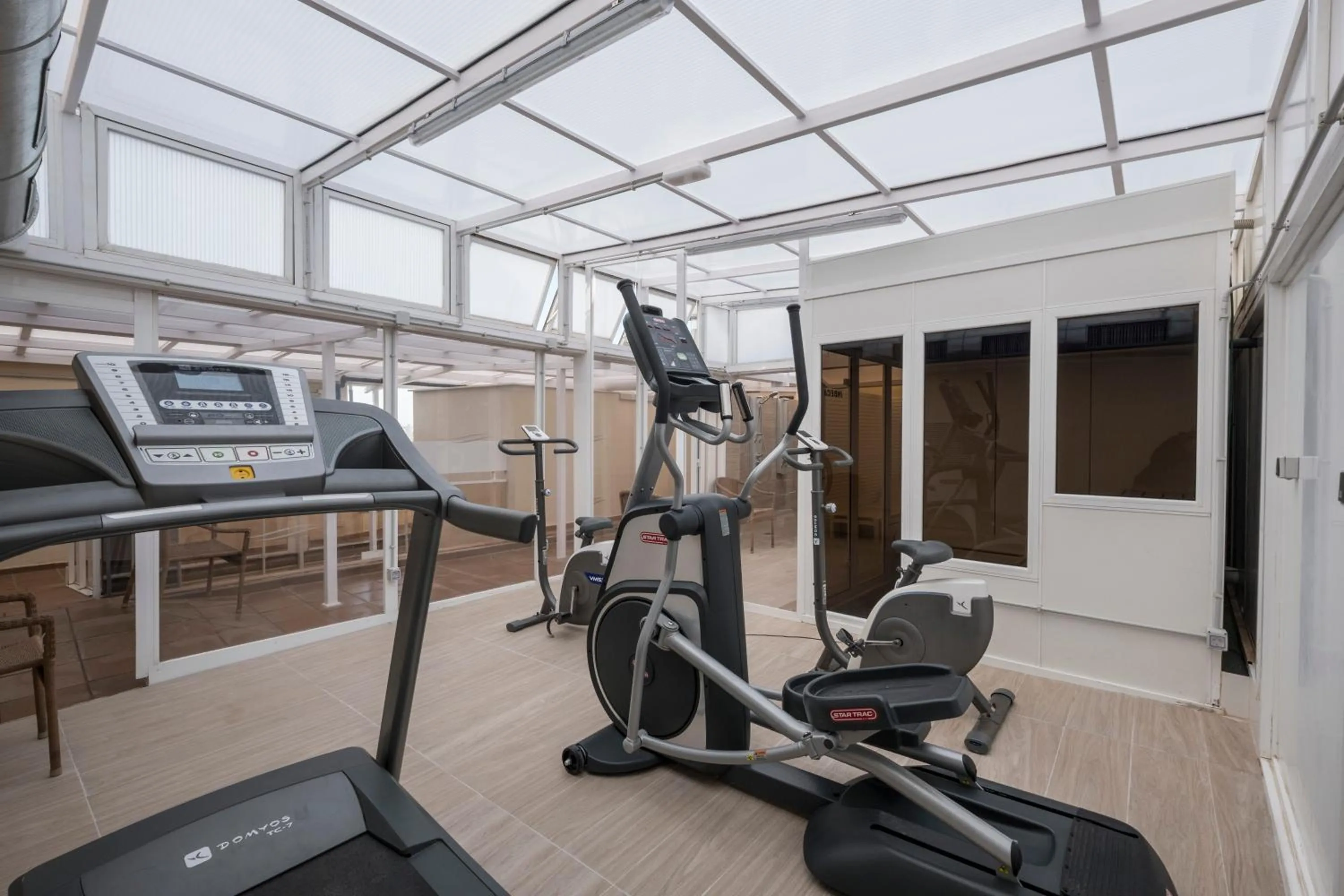 Fitness centre/facilities in Rosamar Maritim 4*