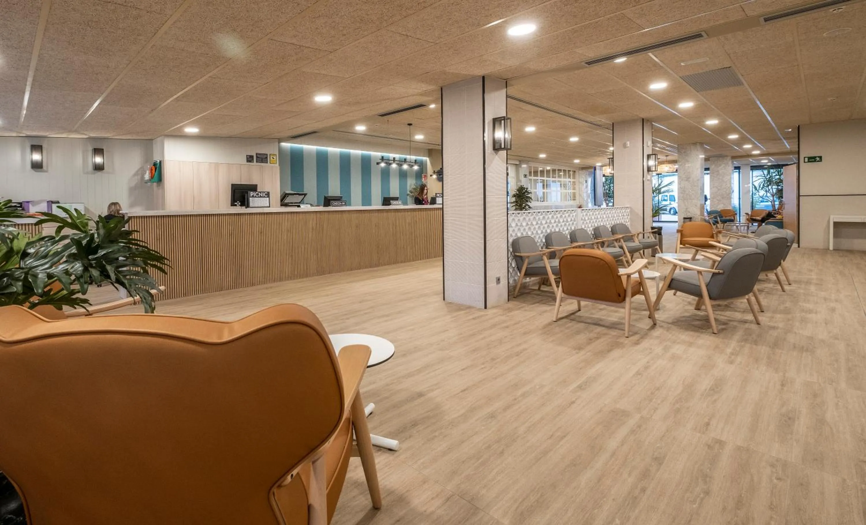 Lobby or reception in Hotel Rosamar Garden Resort 4*