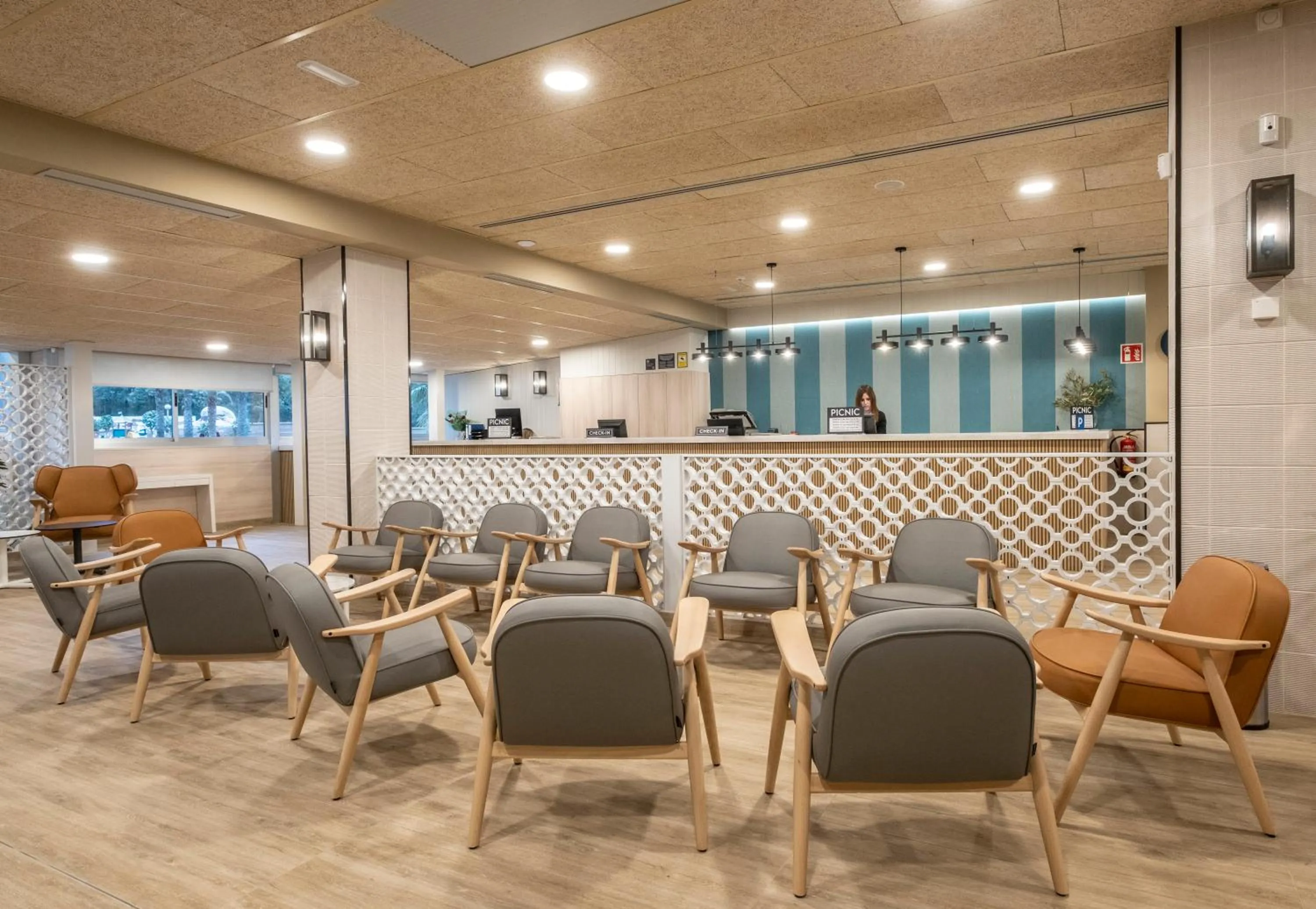 Lobby or reception in Hotel Rosamar Garden Resort 4*