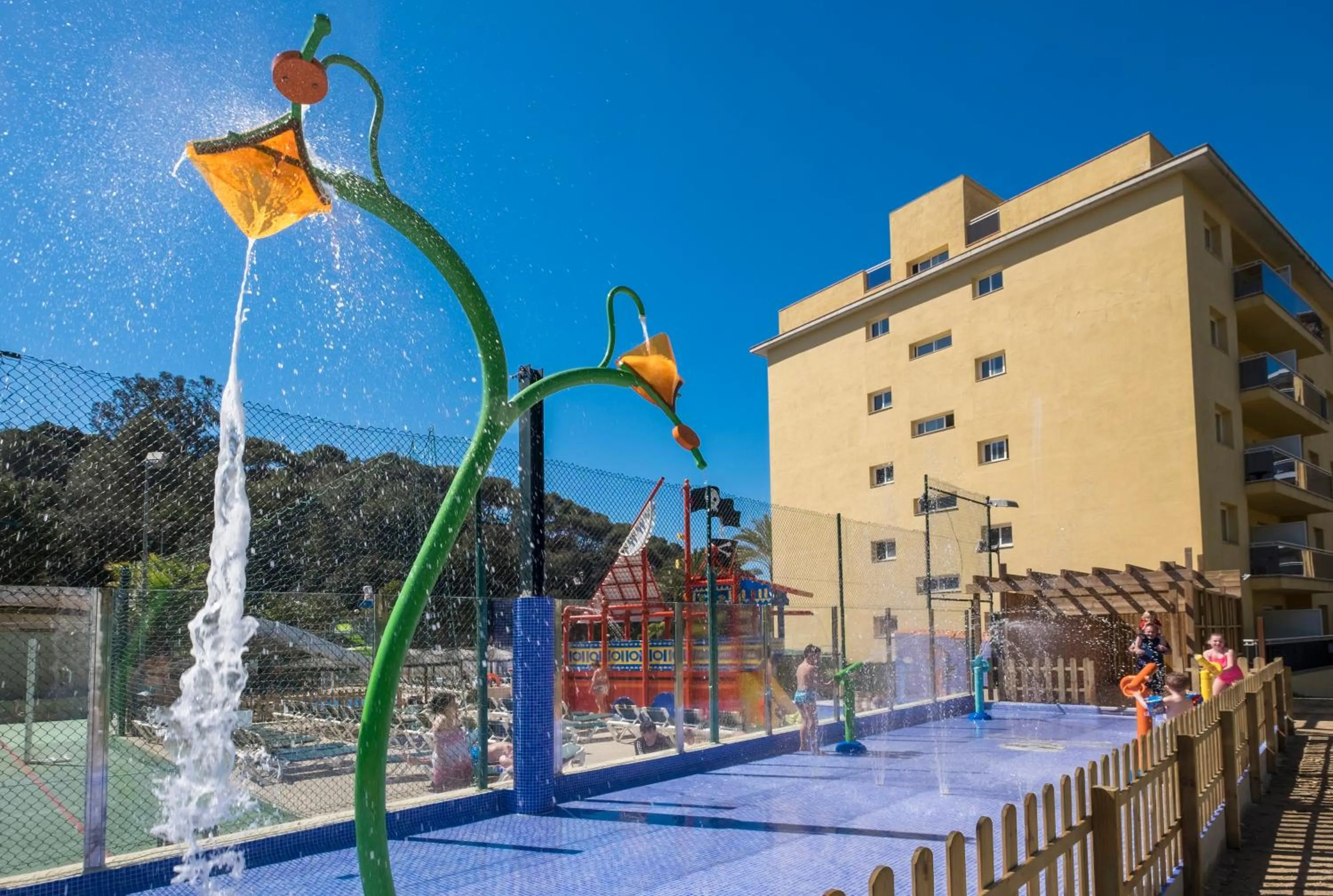 Aqua park in Hotel Rosamar Garden Resort 4*