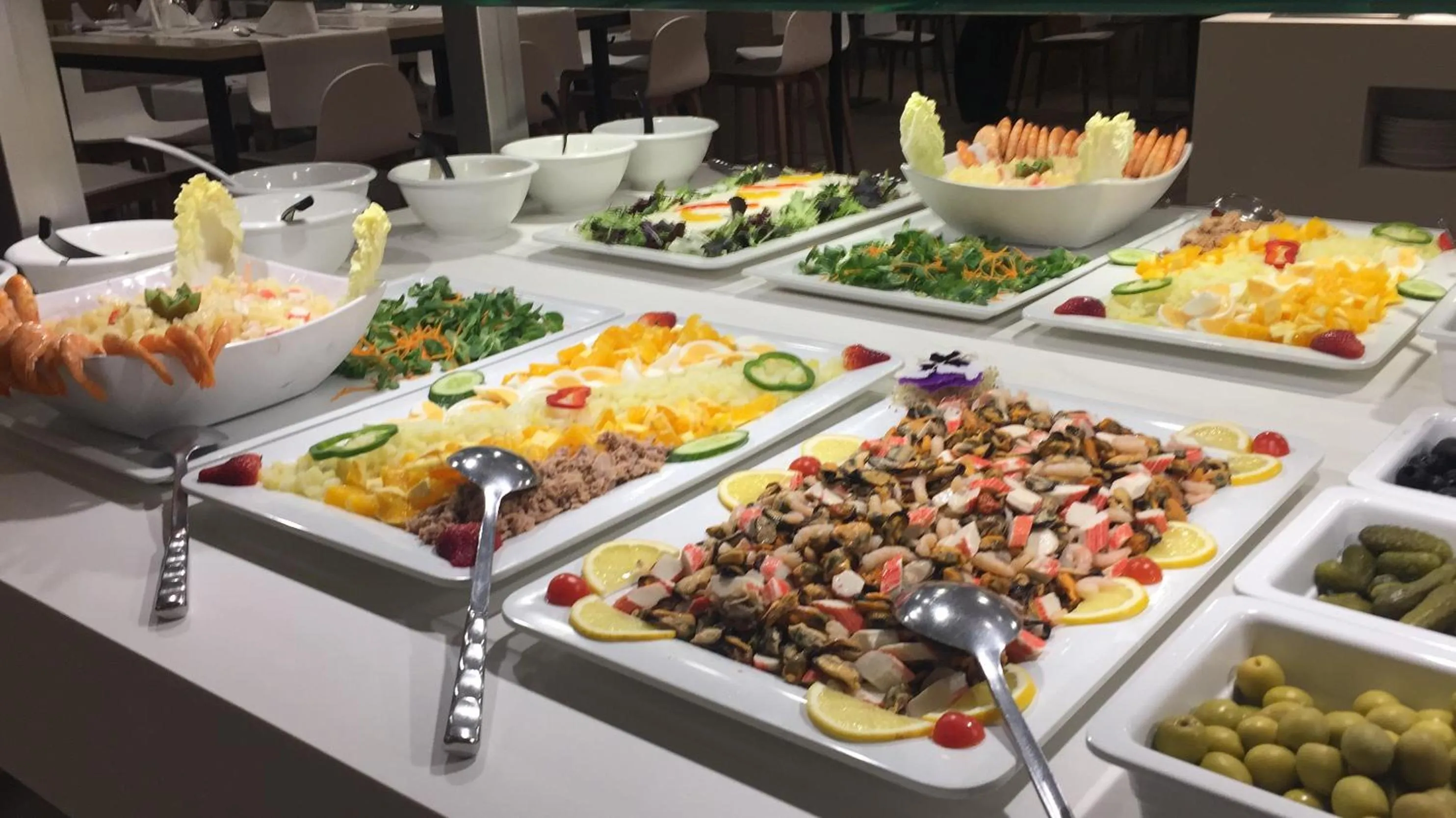 Food close-up in Rosamar & Spa 4*s