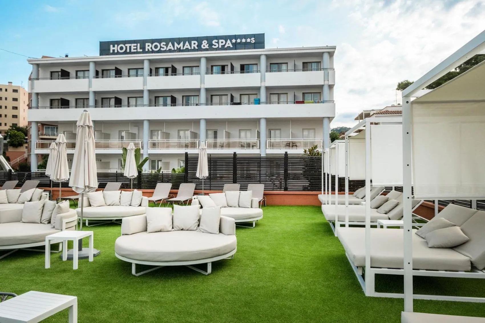 Solarium in Rosamar & Spa 4*s