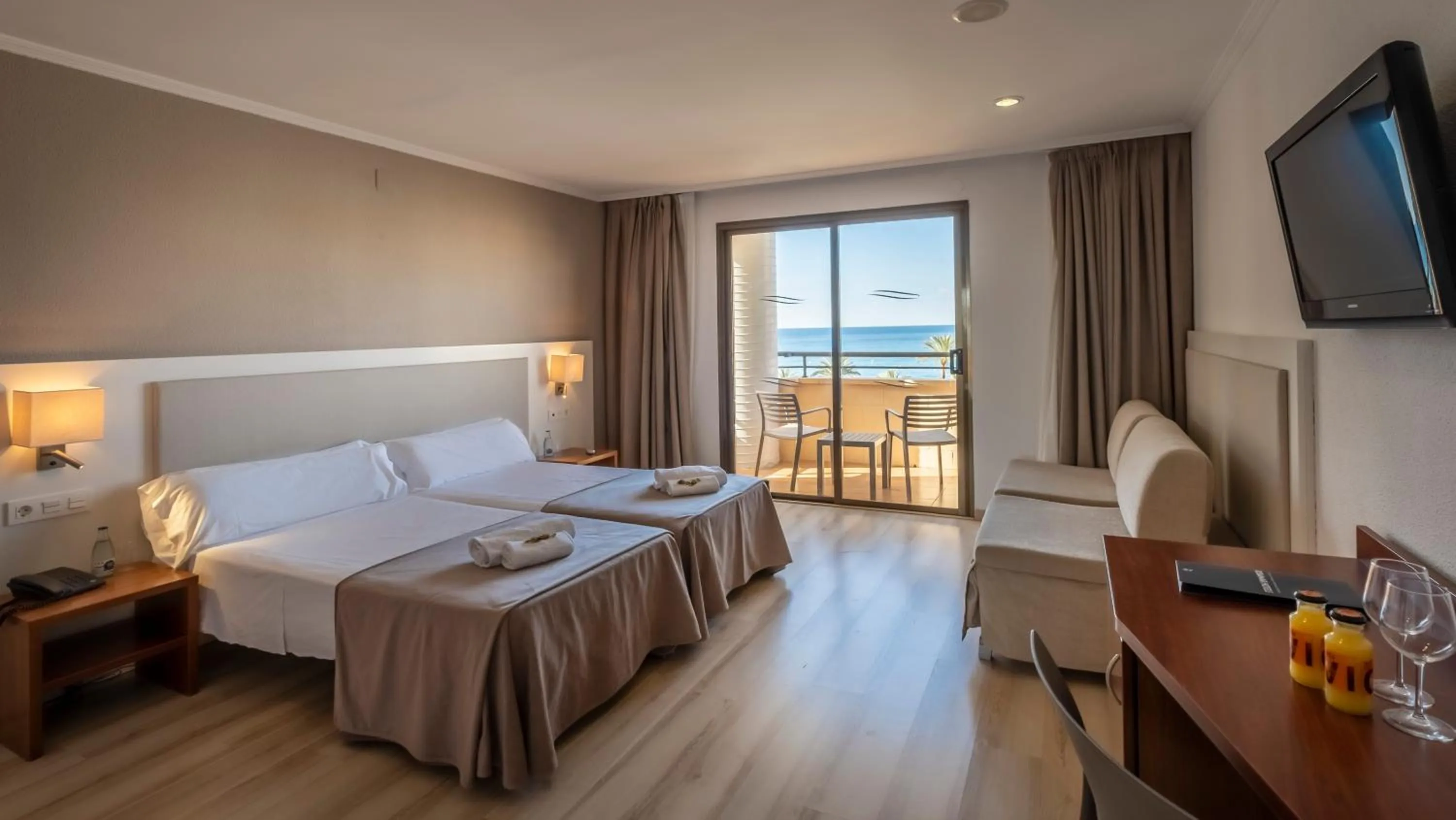 Photo of the whole room, Bed in Rosamar & Spa 4*s