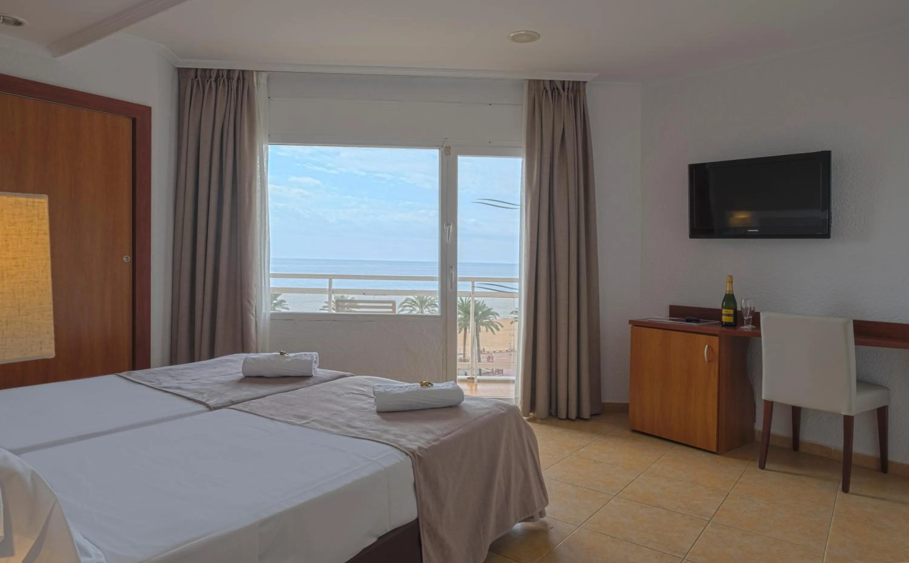 Bedroom, Bed in Rosamar & Spa 4*s