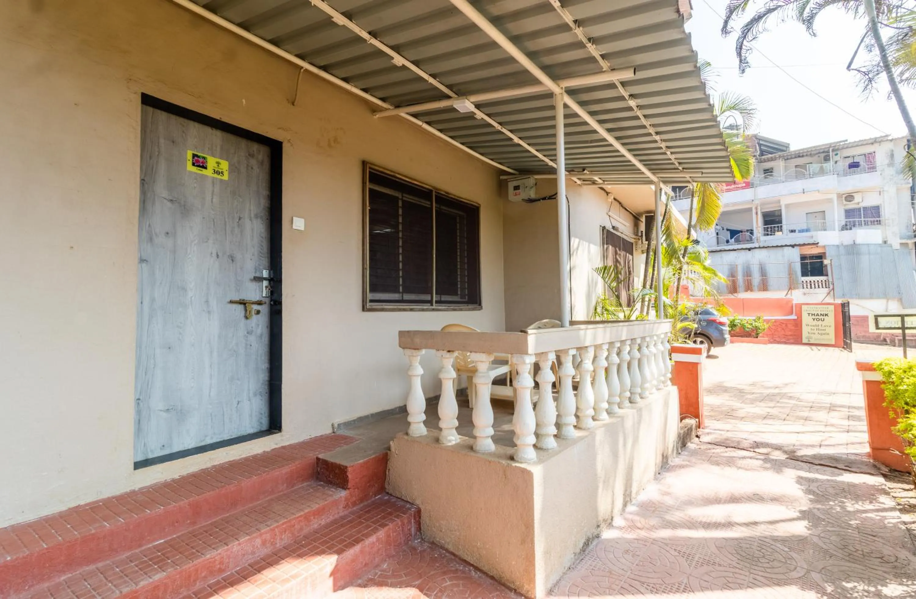 Balcony/Terrace in Saga Resort