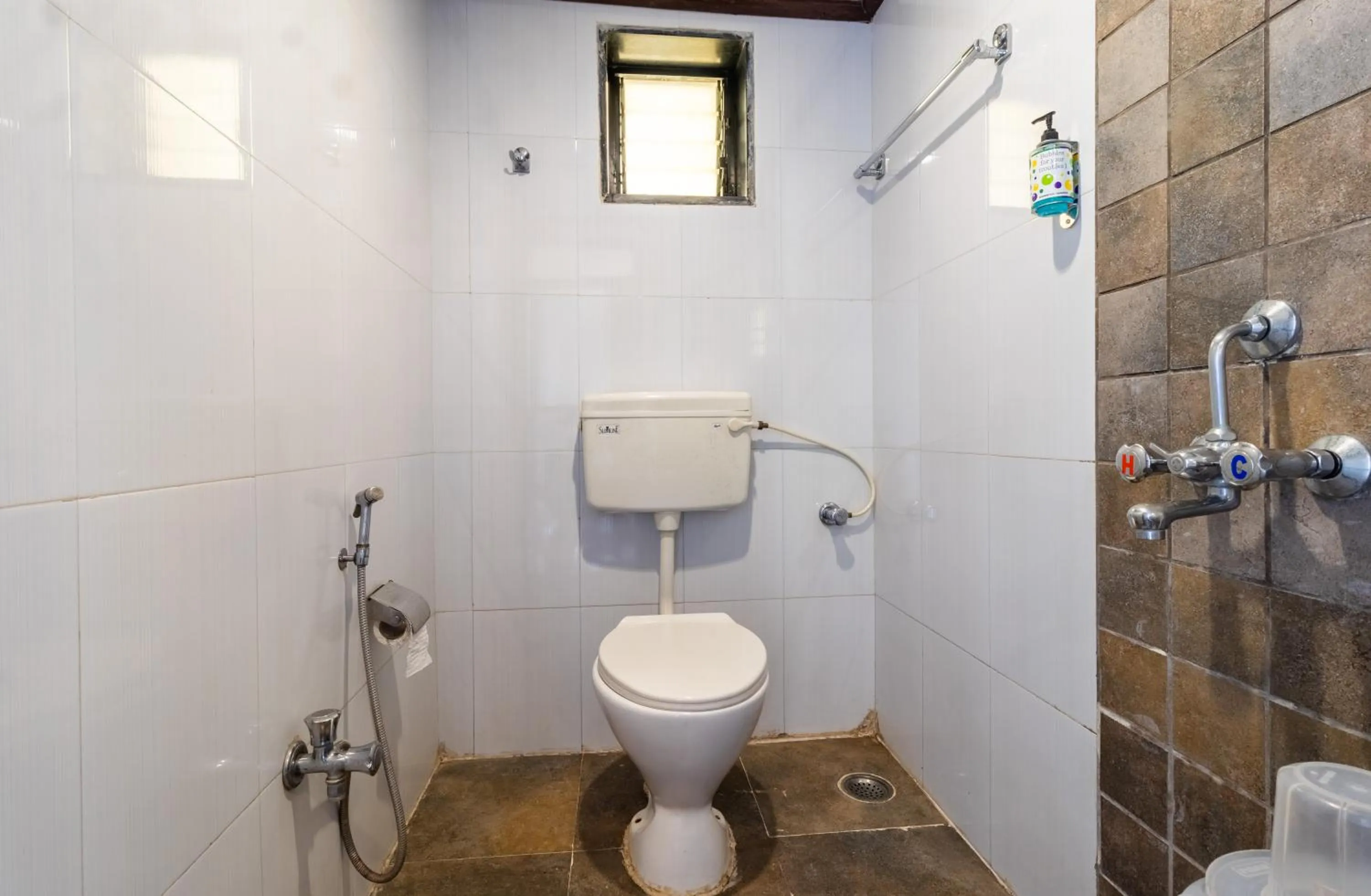 Shower in Saga Resort