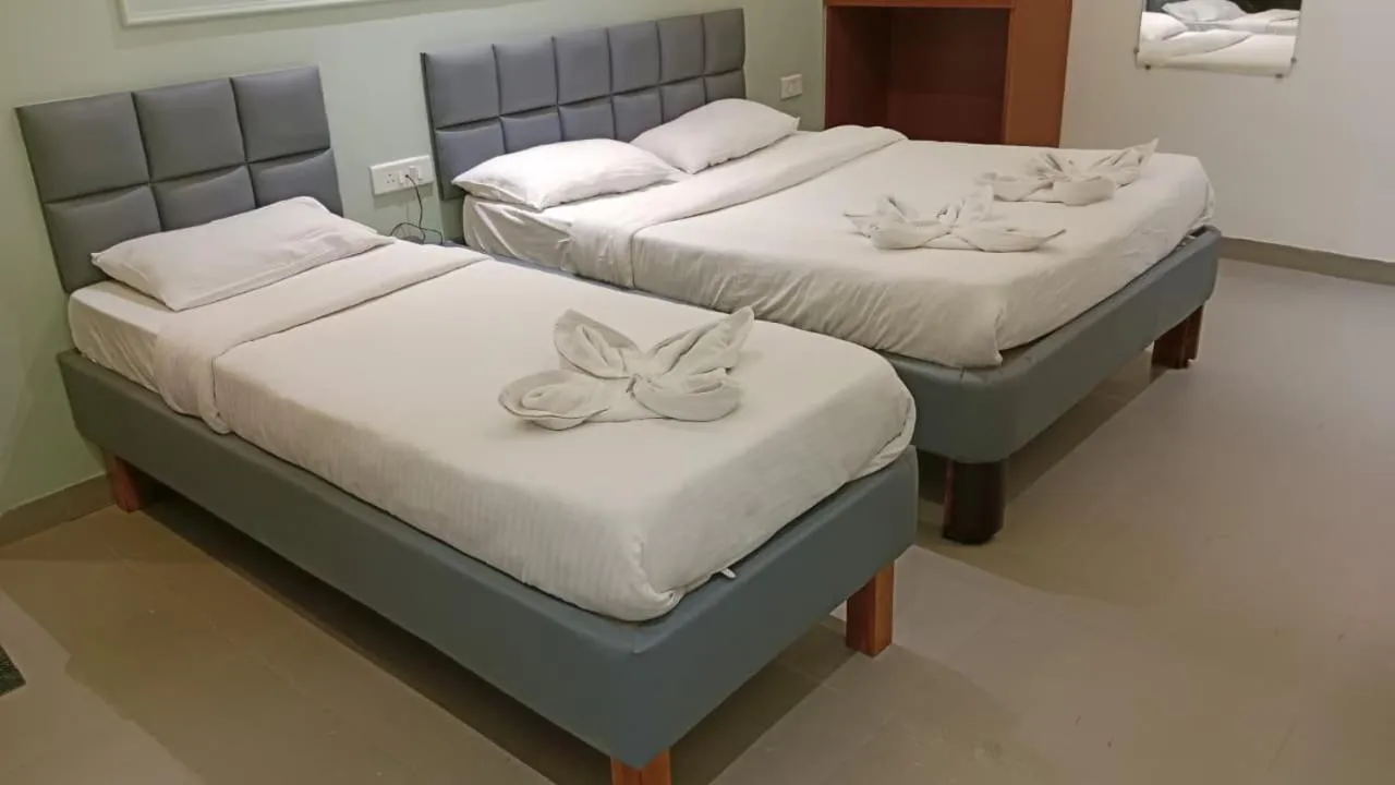 Bed in Saga Resort