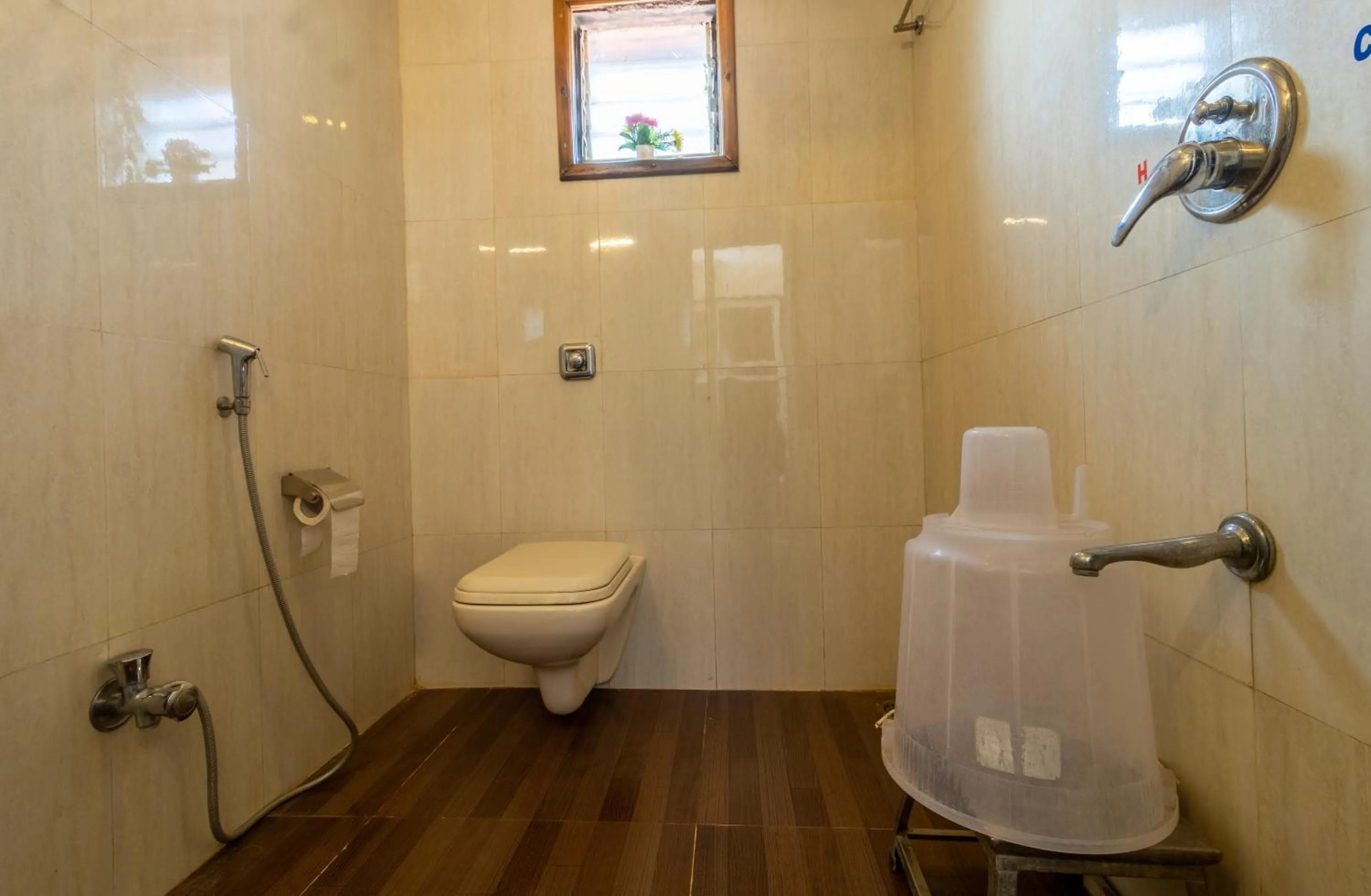 Shower in Saga Resort