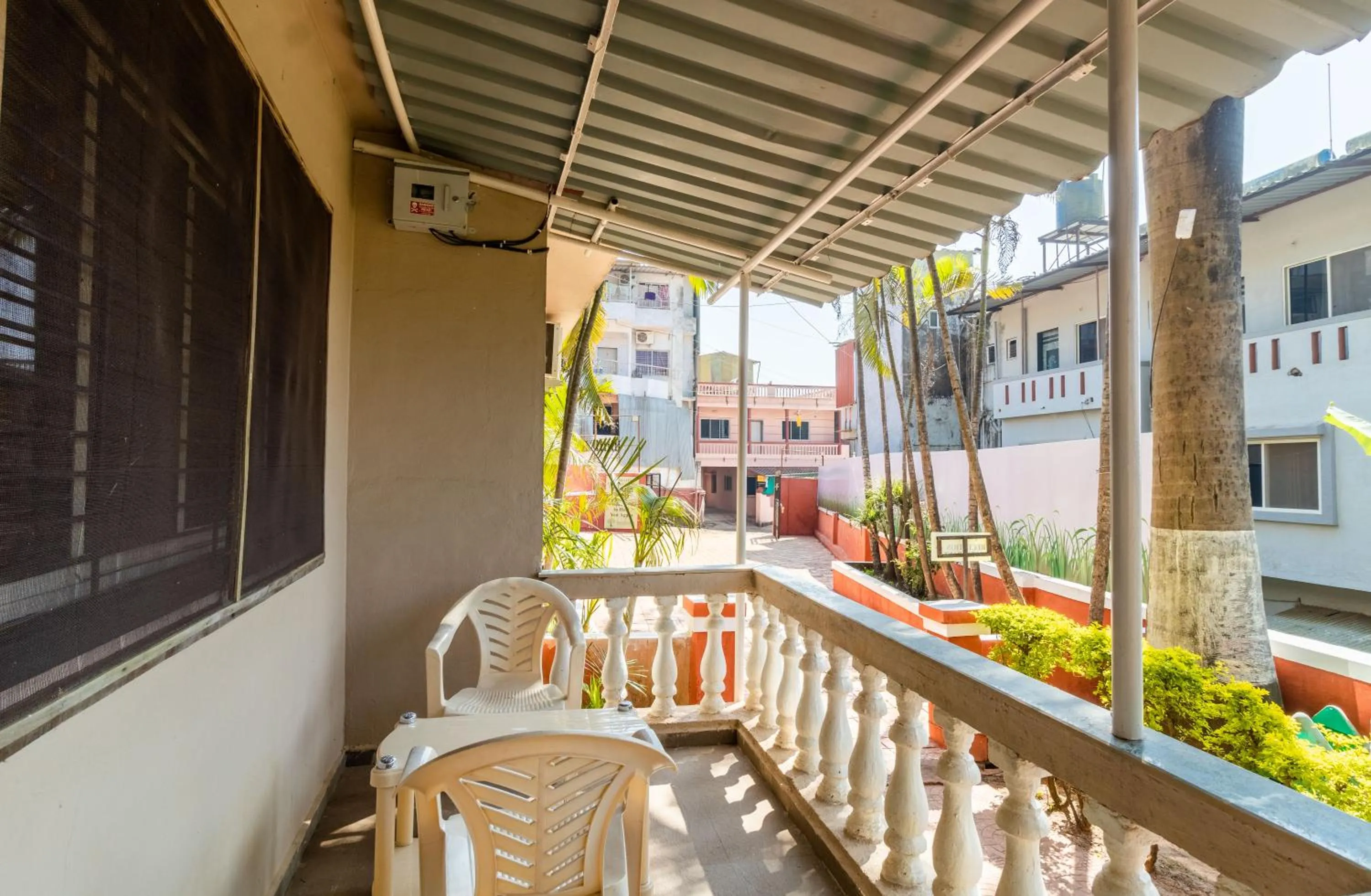 Patio in Saga Resort