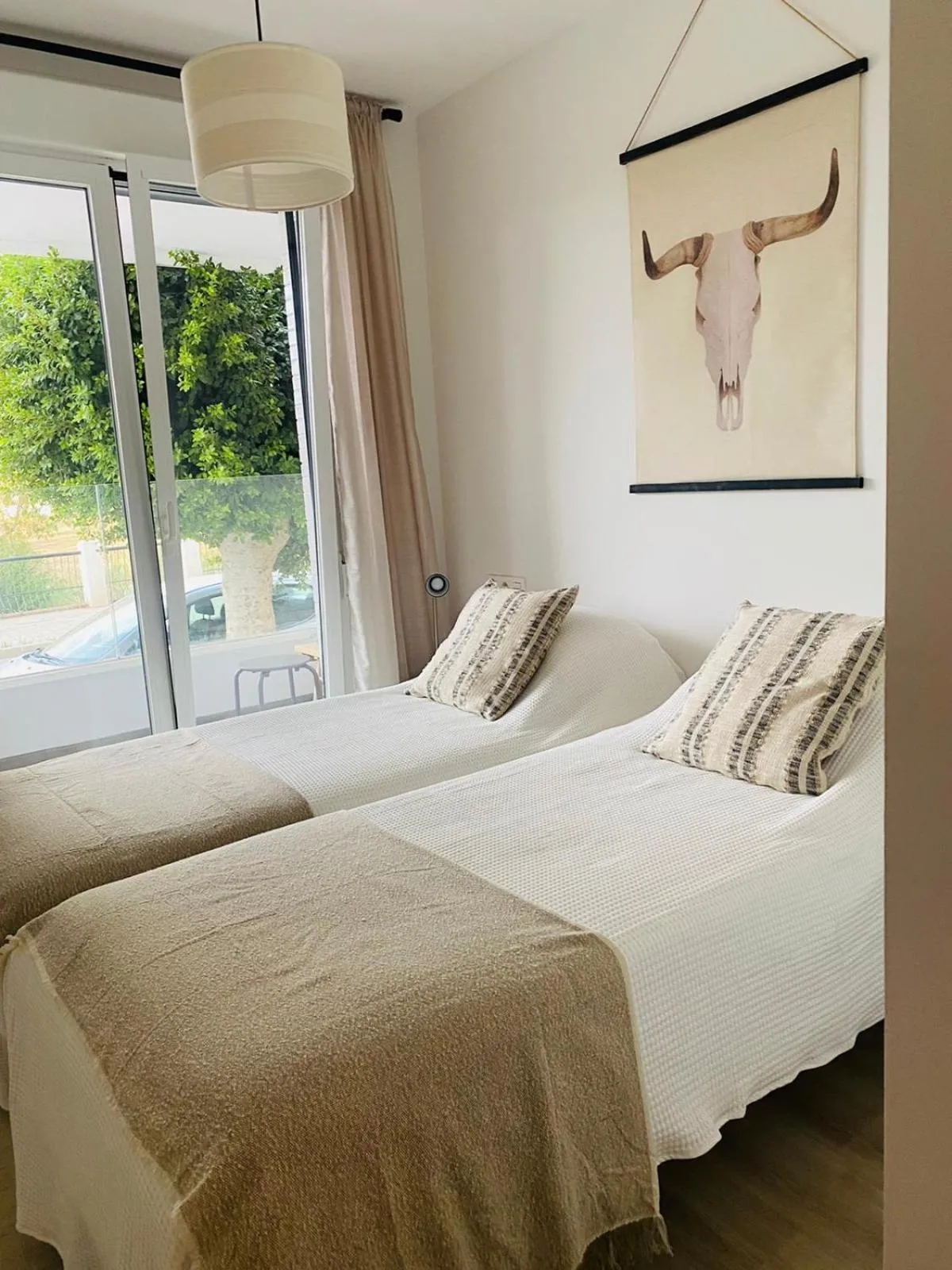 Bed in Residencia Jardin del Rio