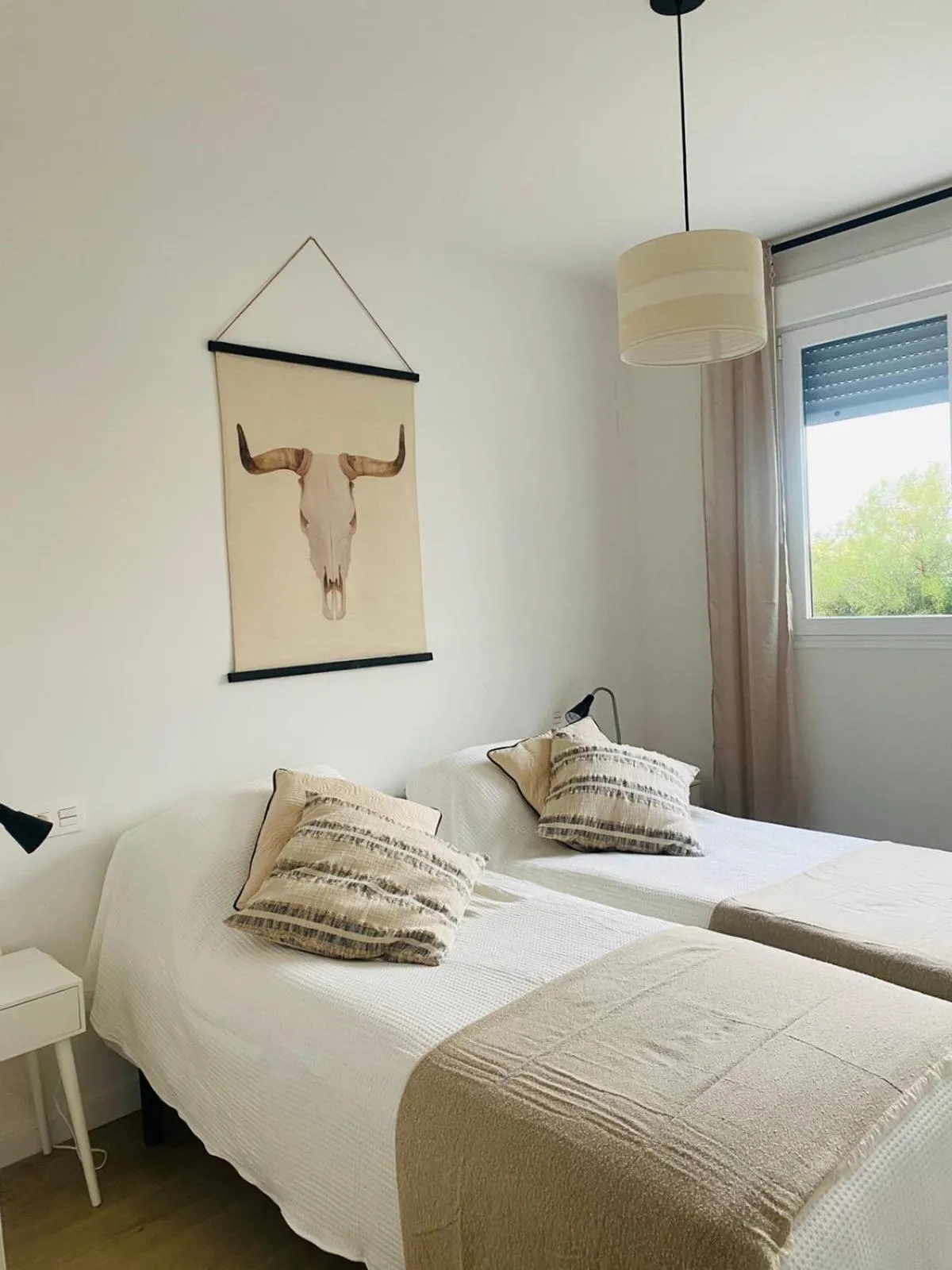 Bed in Residencia Jardin del Rio