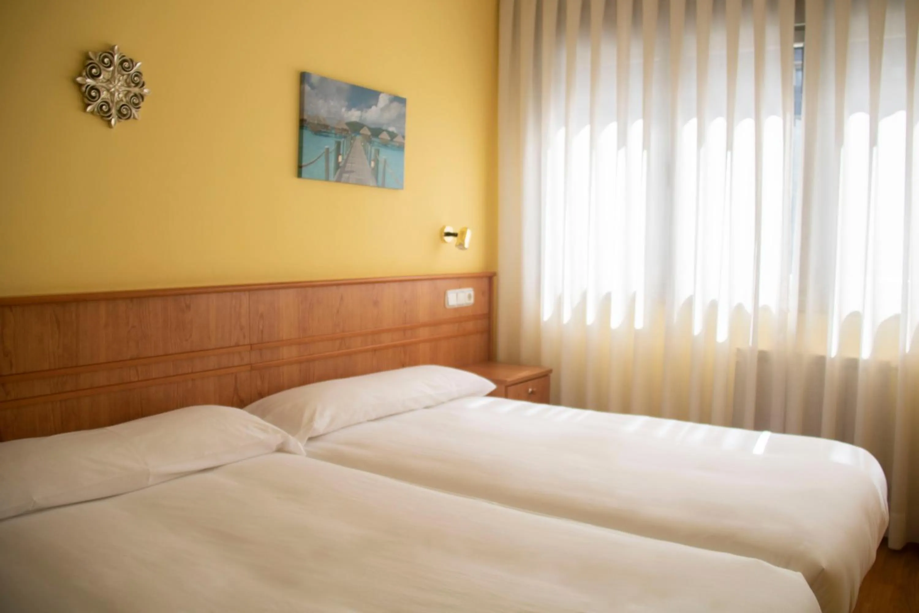 Bed in Hotel Alda Estación Oviedo