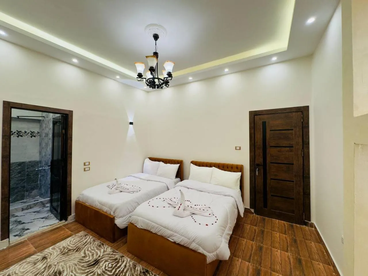 Bed in Hur Pyramids Inn