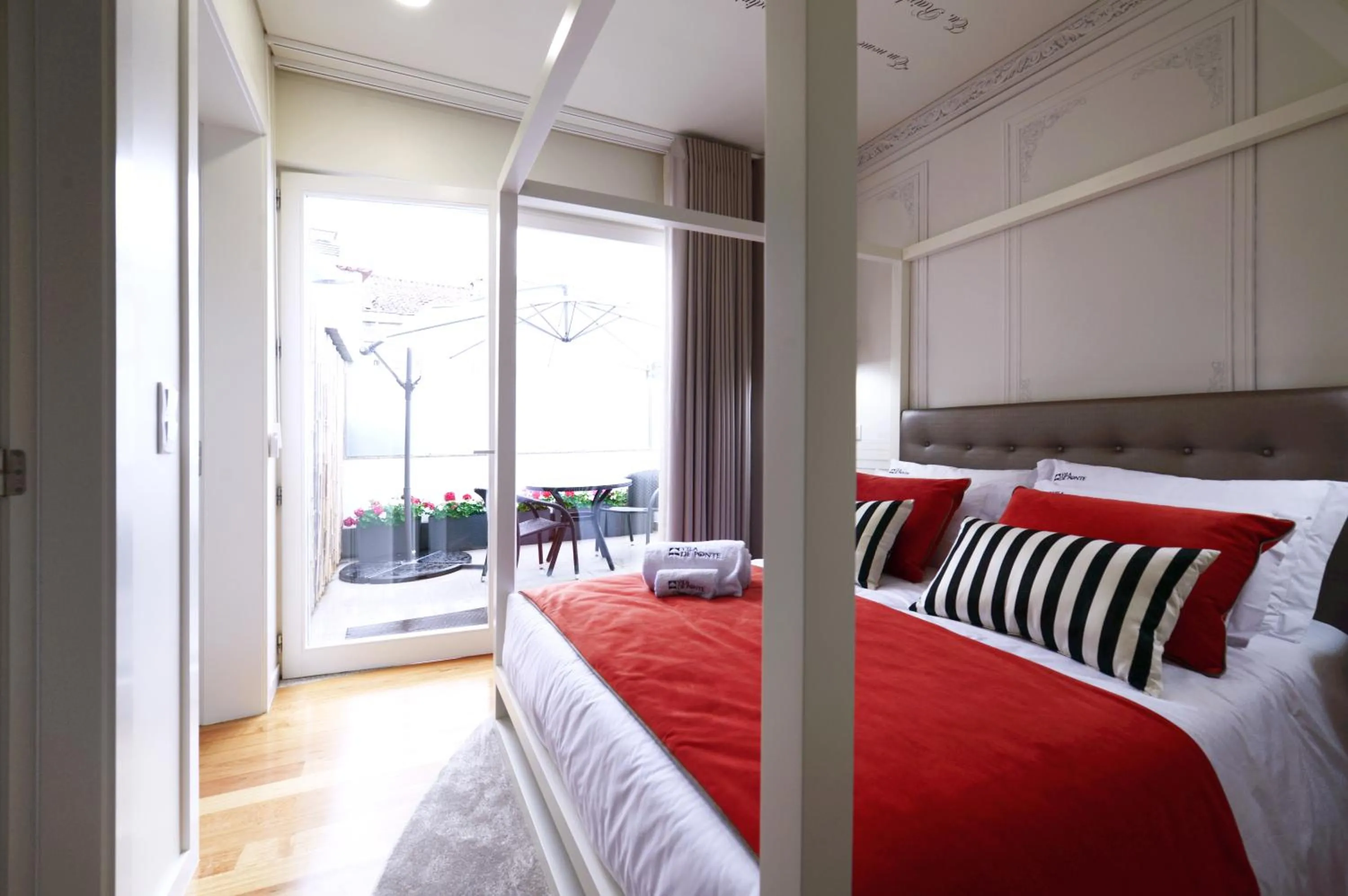 Bed in VILA DE PONTE GUEST HOUSE