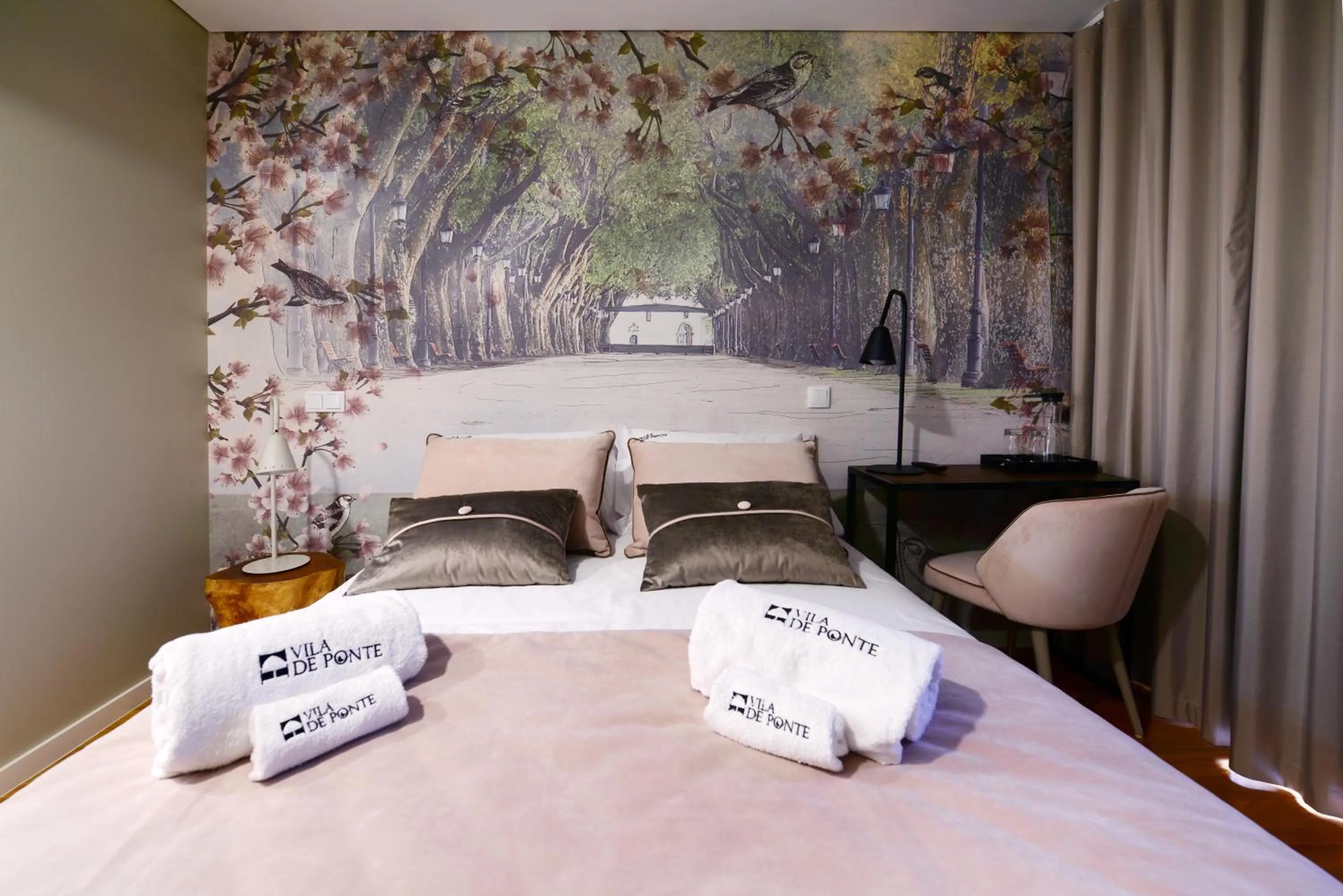 Bed in VILA DE PONTE GUEST HOUSE