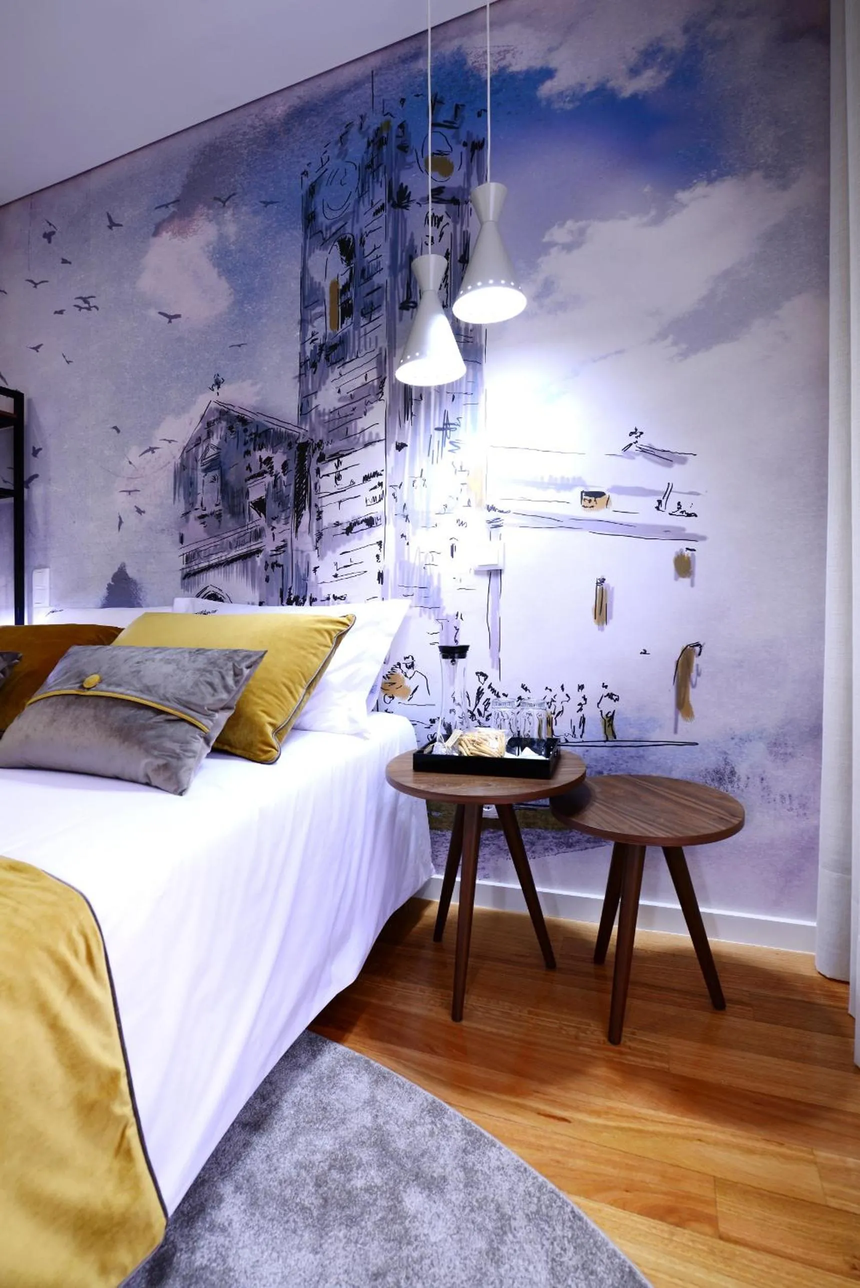 Bed in VILA DE PONTE GUEST HOUSE
