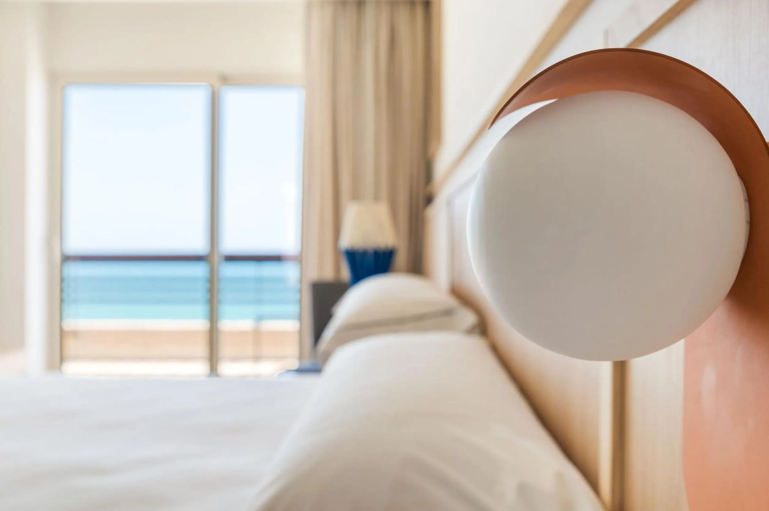 Sea view, Bed in Akquaaa Boutique Hotel