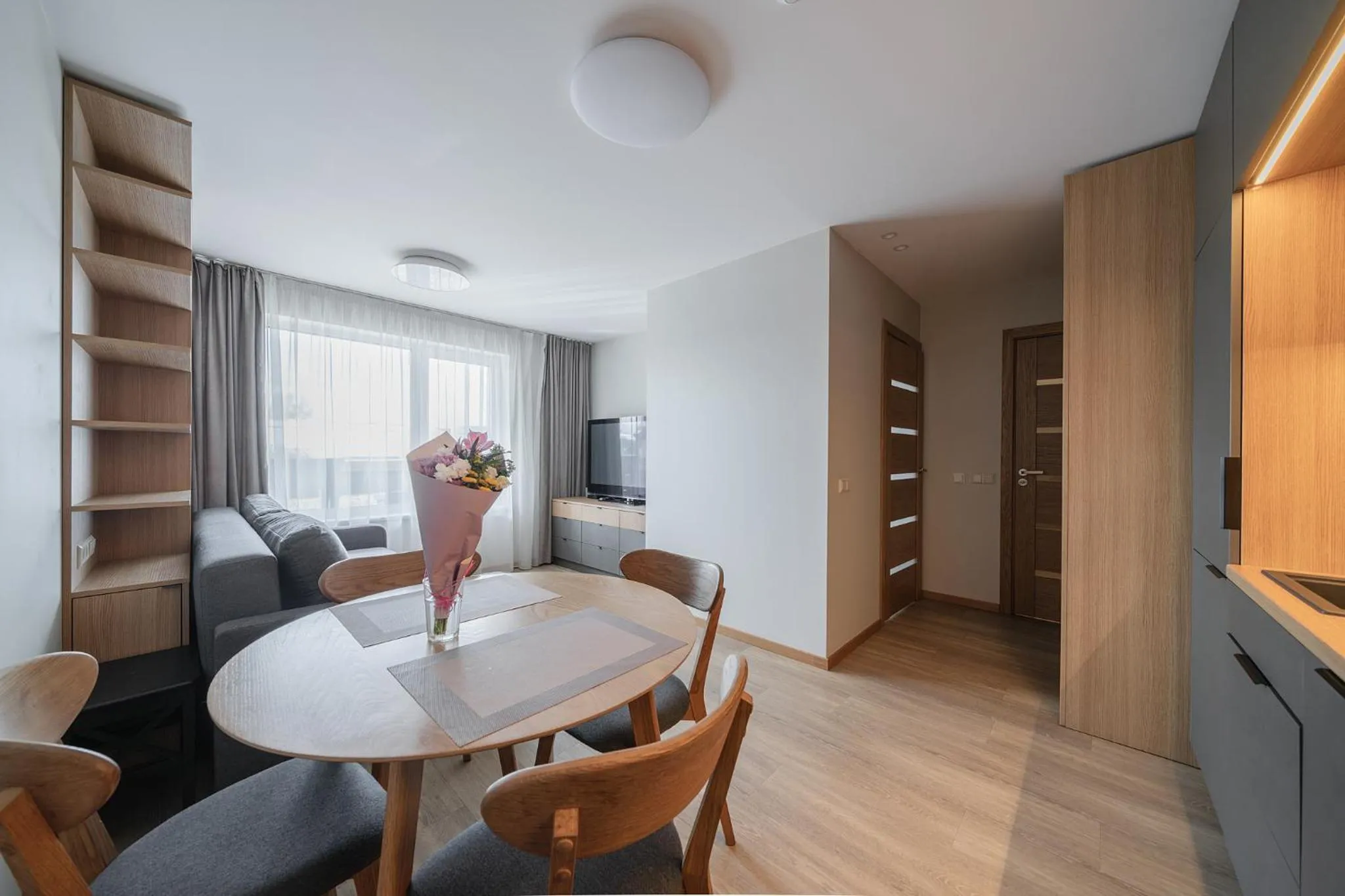 TV and multimedia in Gynėjų Self Check-in Apartments - Lollo Stay