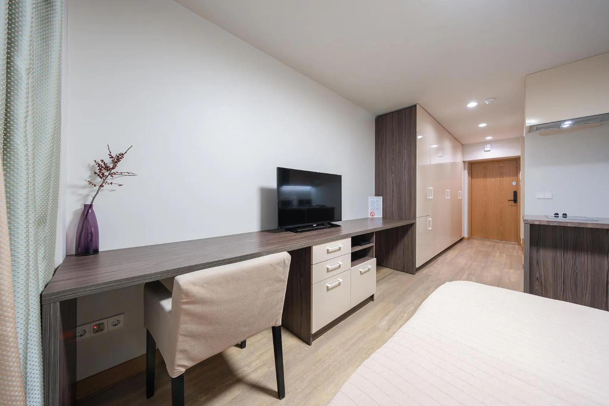Bed in Gynėjų Self Check-in Apartments - Lollo Stay