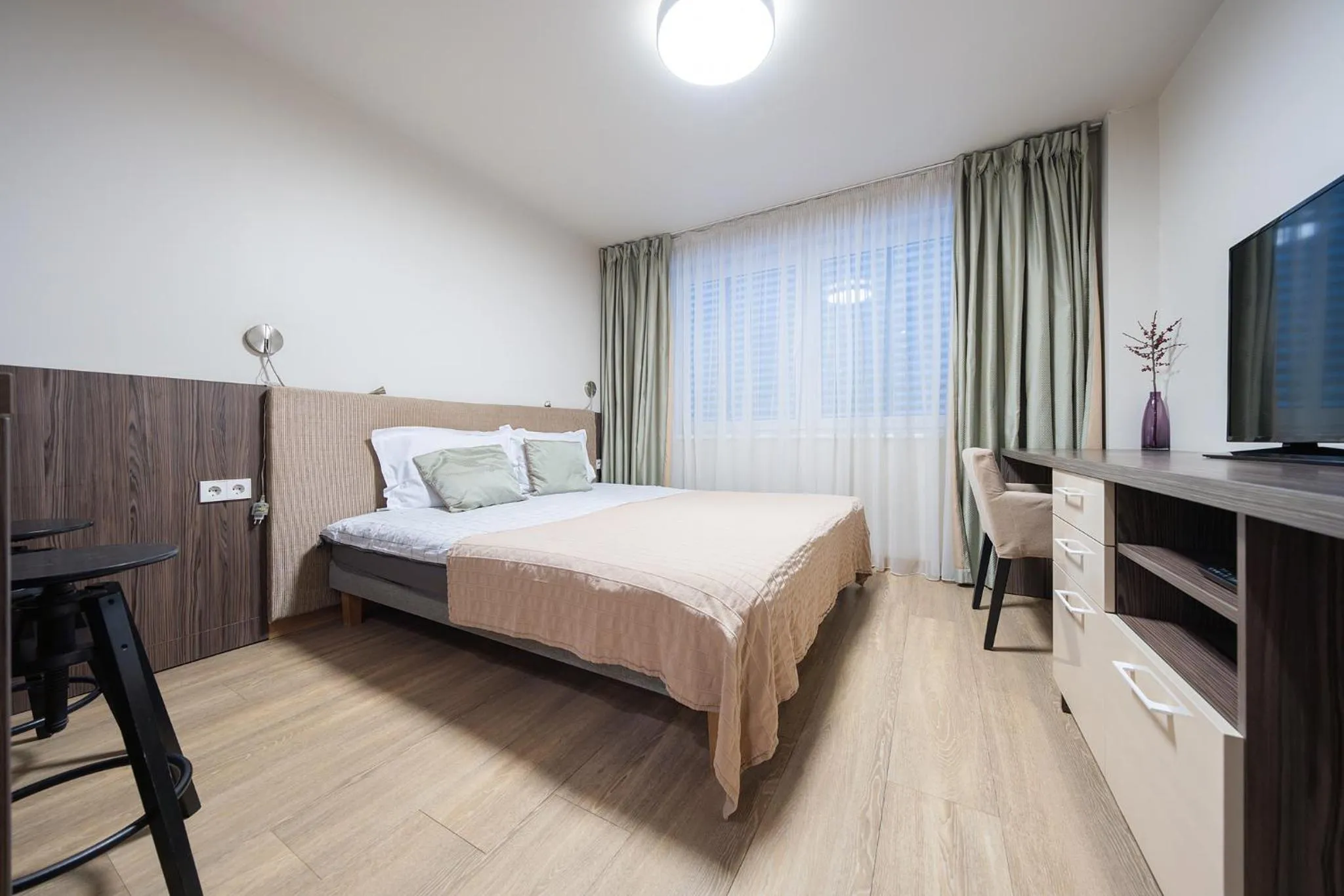 Photo of the whole room, Bed in Gynėjų Self Check-in Apartments - Lollo Stay