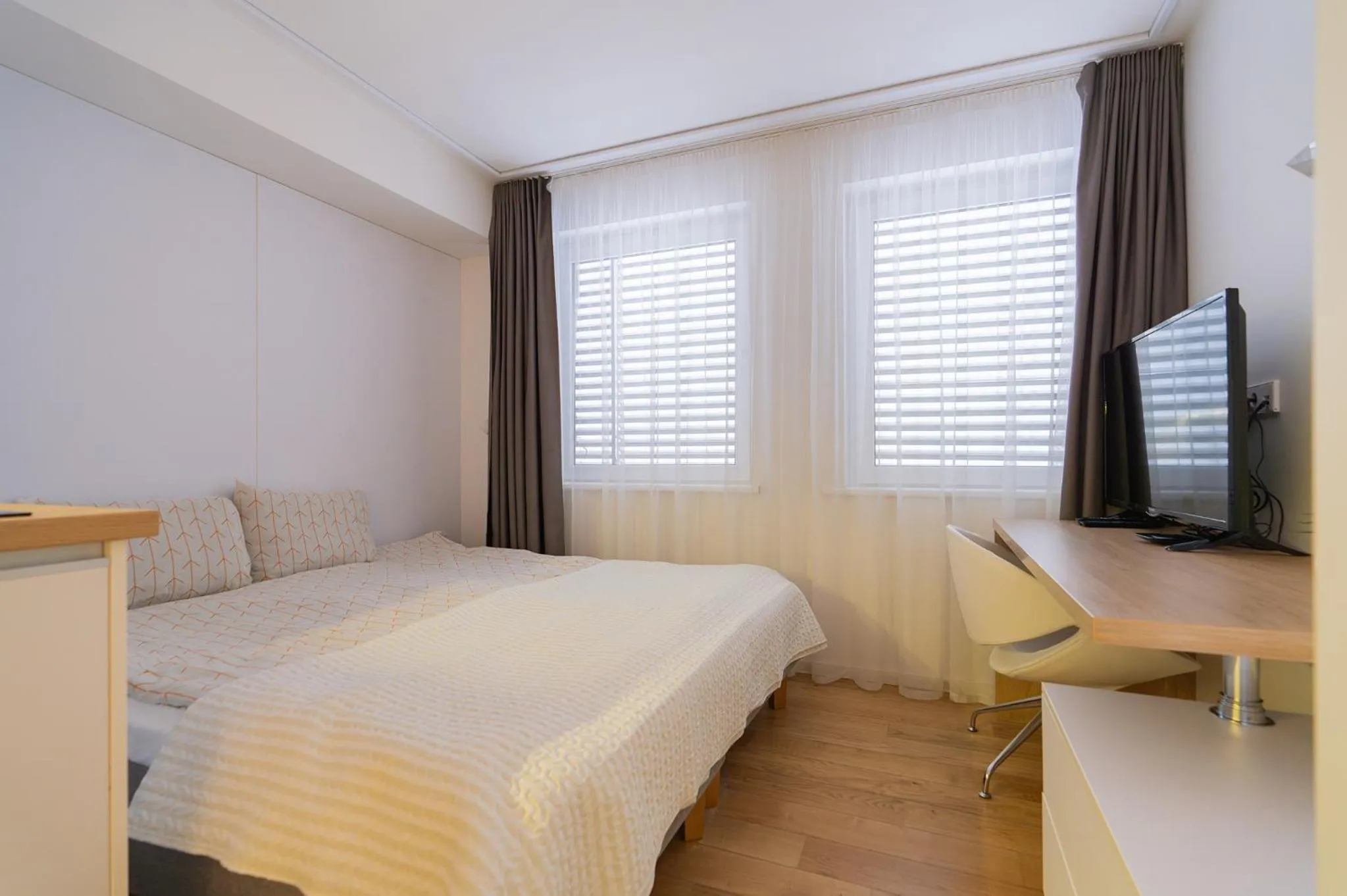 Bed in Gynėjų Self Check-in Apartments - Lollo Stay