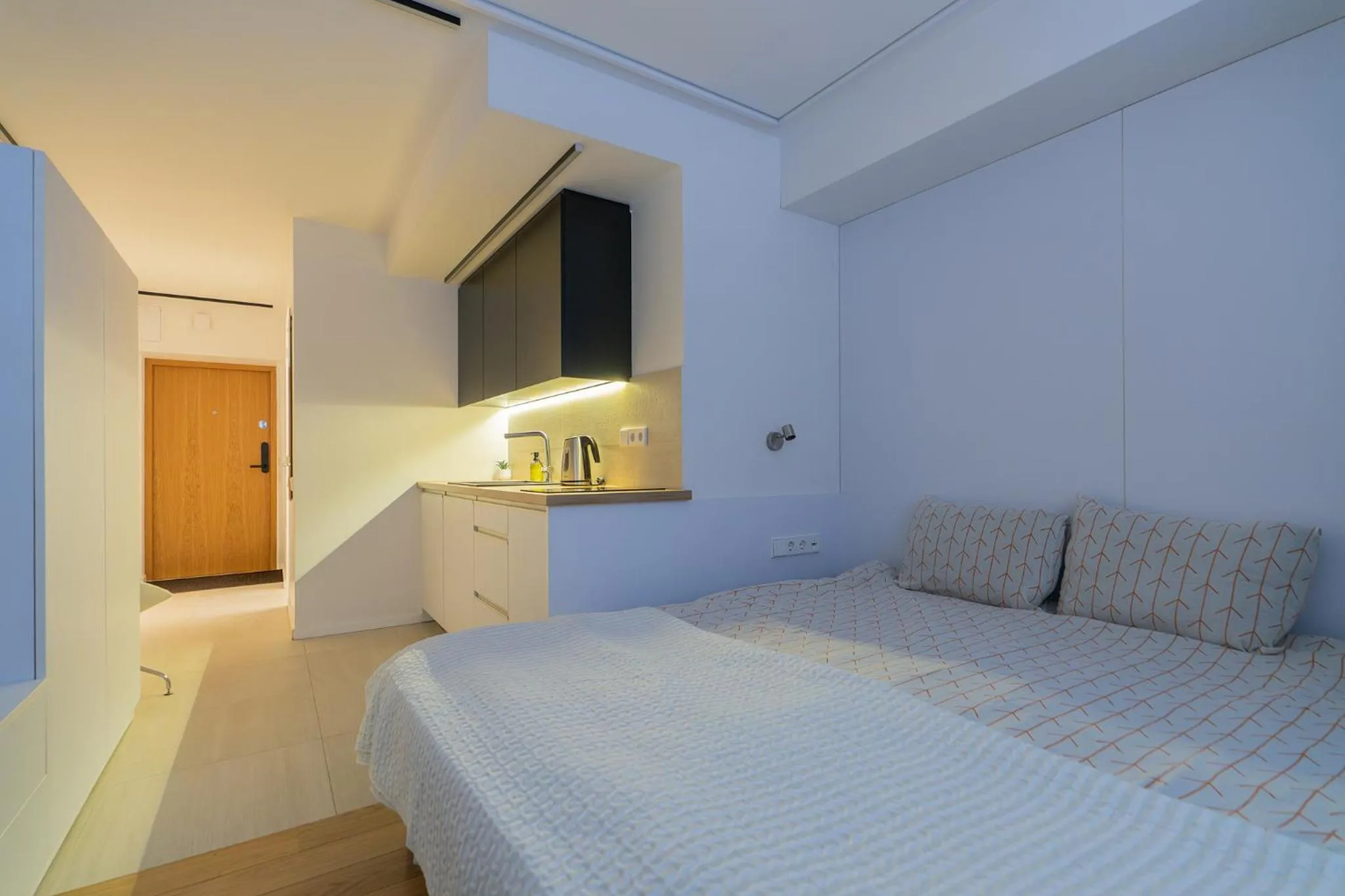 Photo of the whole room, Bed in Gynėjų Self Check-in Apartments - Lollo Stay
