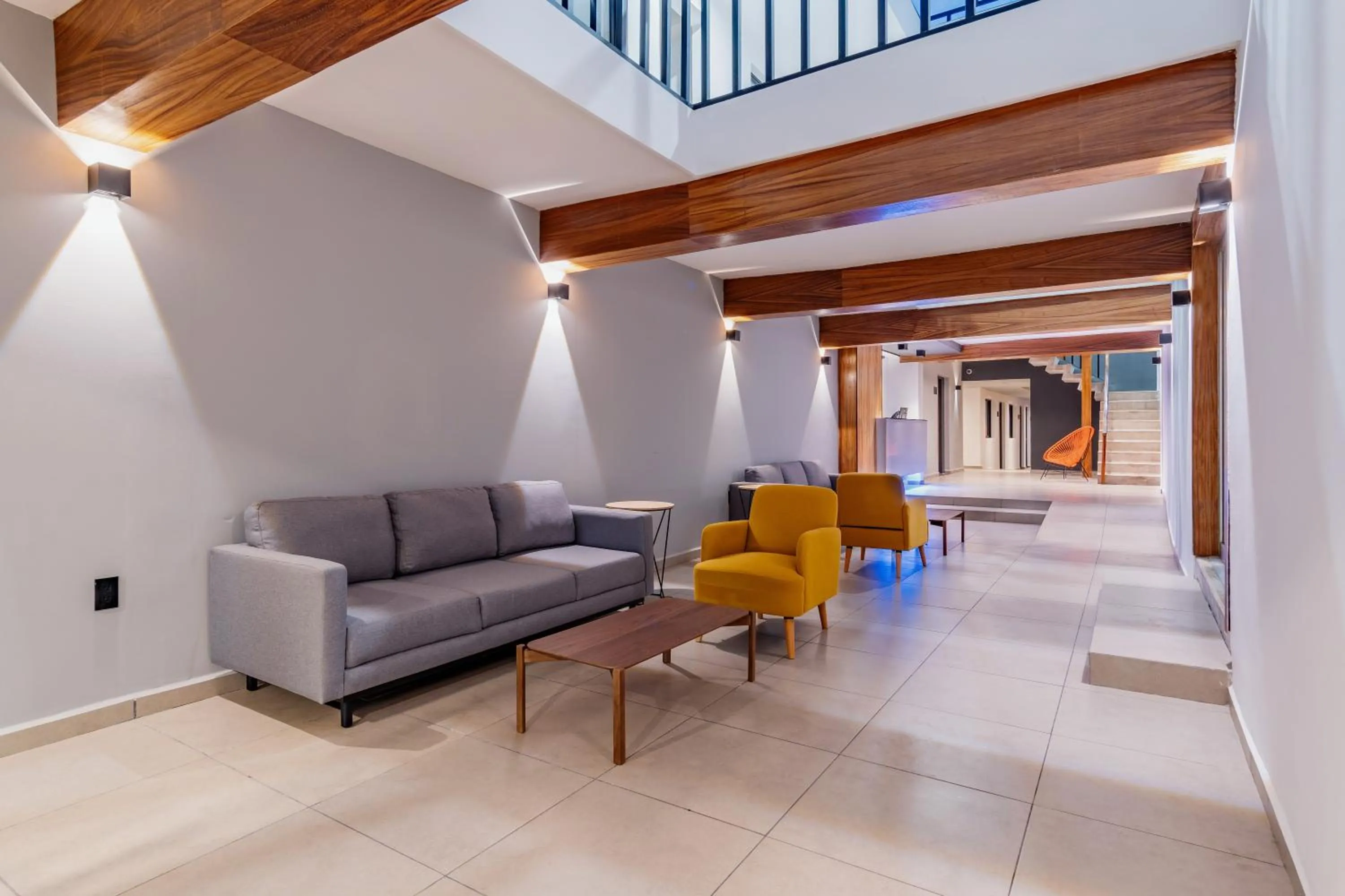 Lobby or reception in Hotel Mody Merida