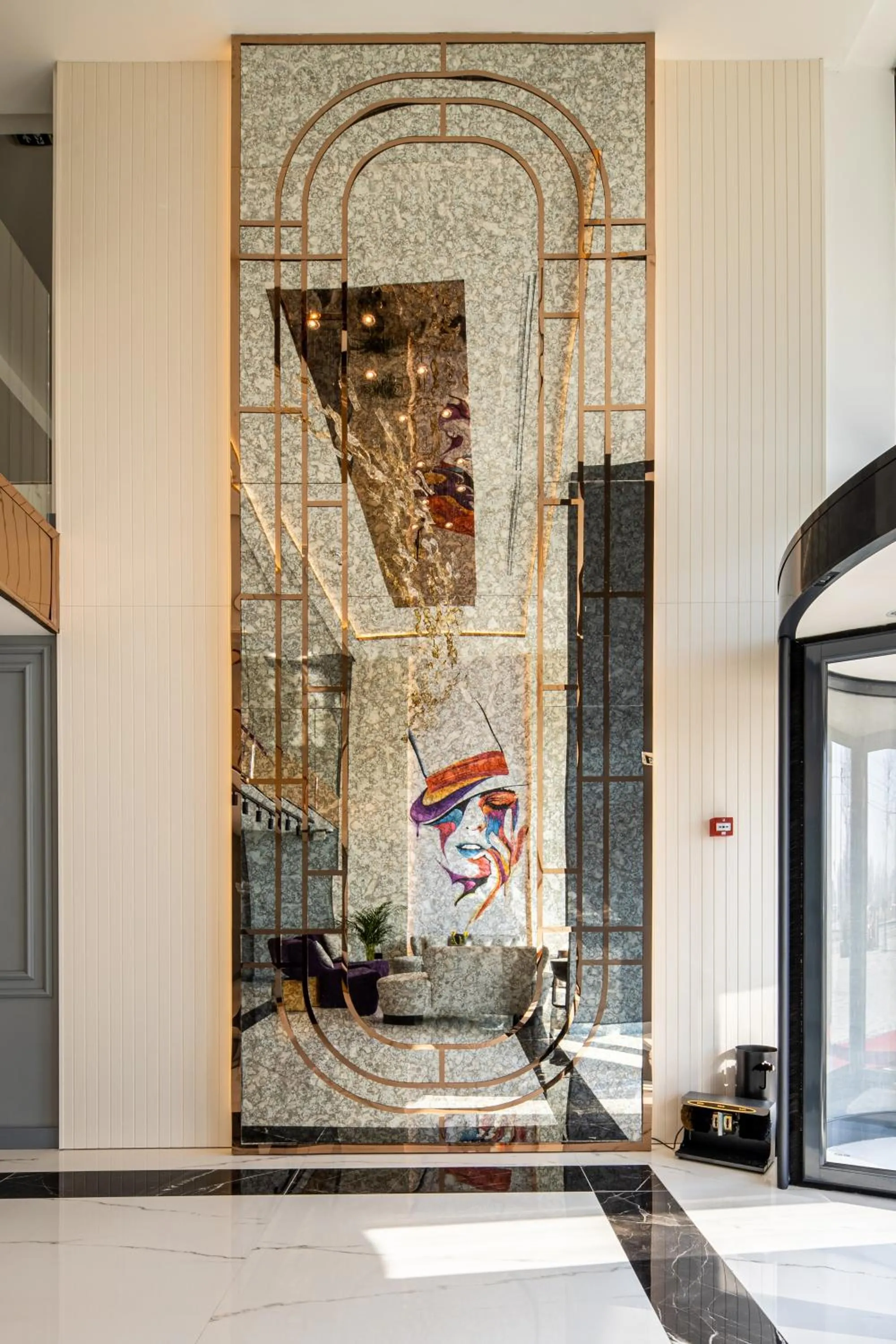 Lobby or reception in Calisi Hotel