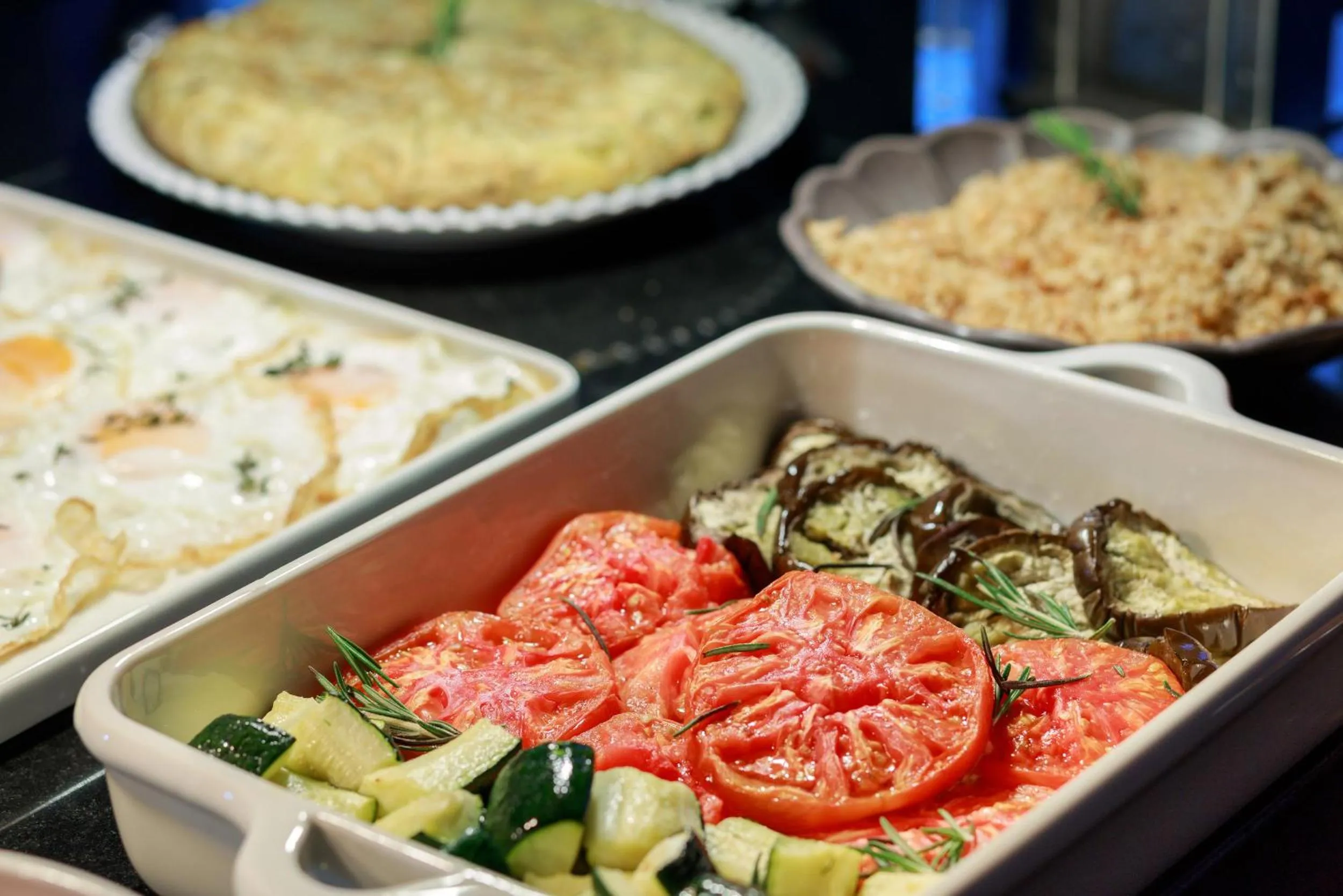 Buffet breakfast in Hotel Pedro I De Aragon 4 Estrellas SUPERIOR