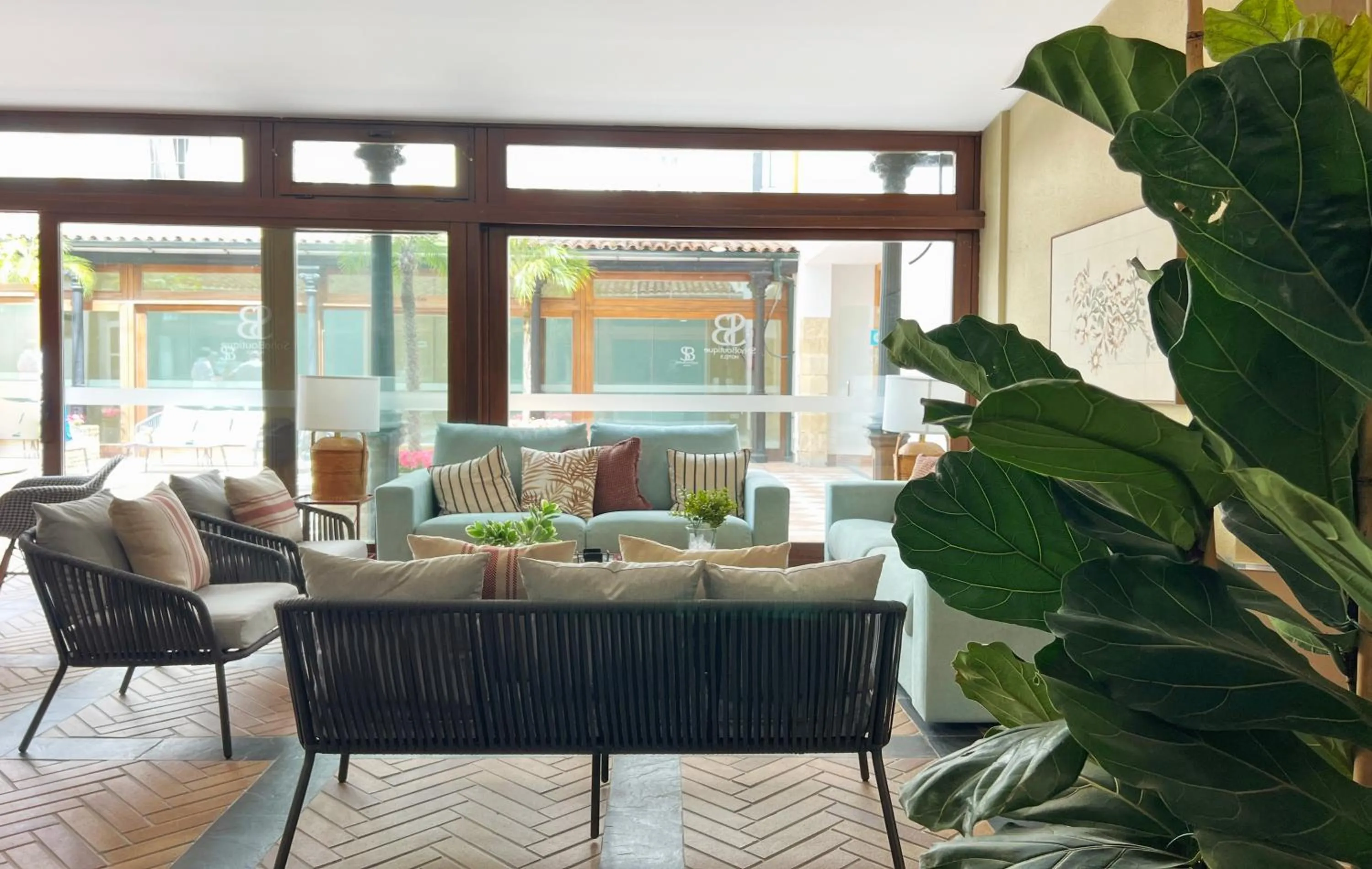 Lobby or reception in Soho Boutique Puerto