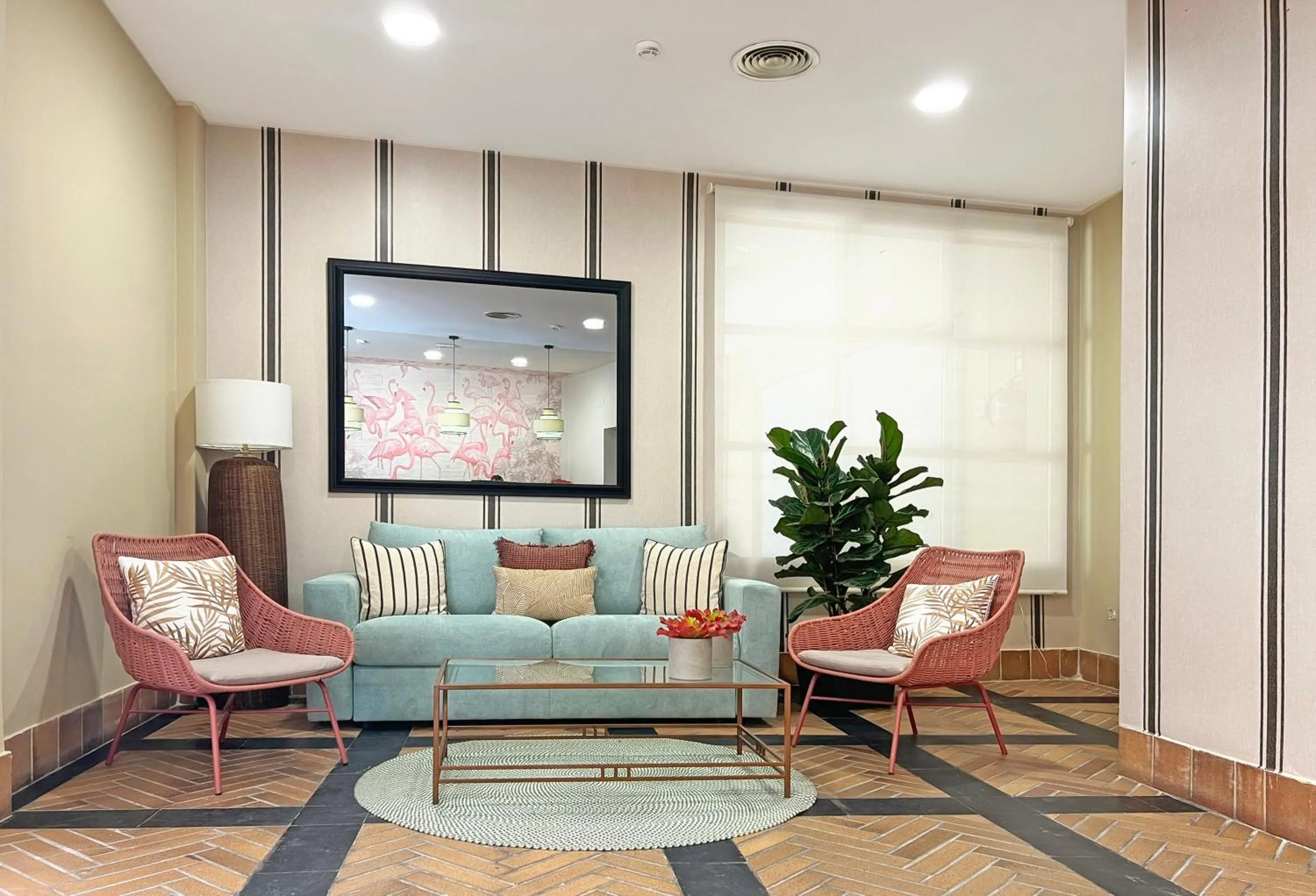 Lobby or reception in Soho Boutique Puerto