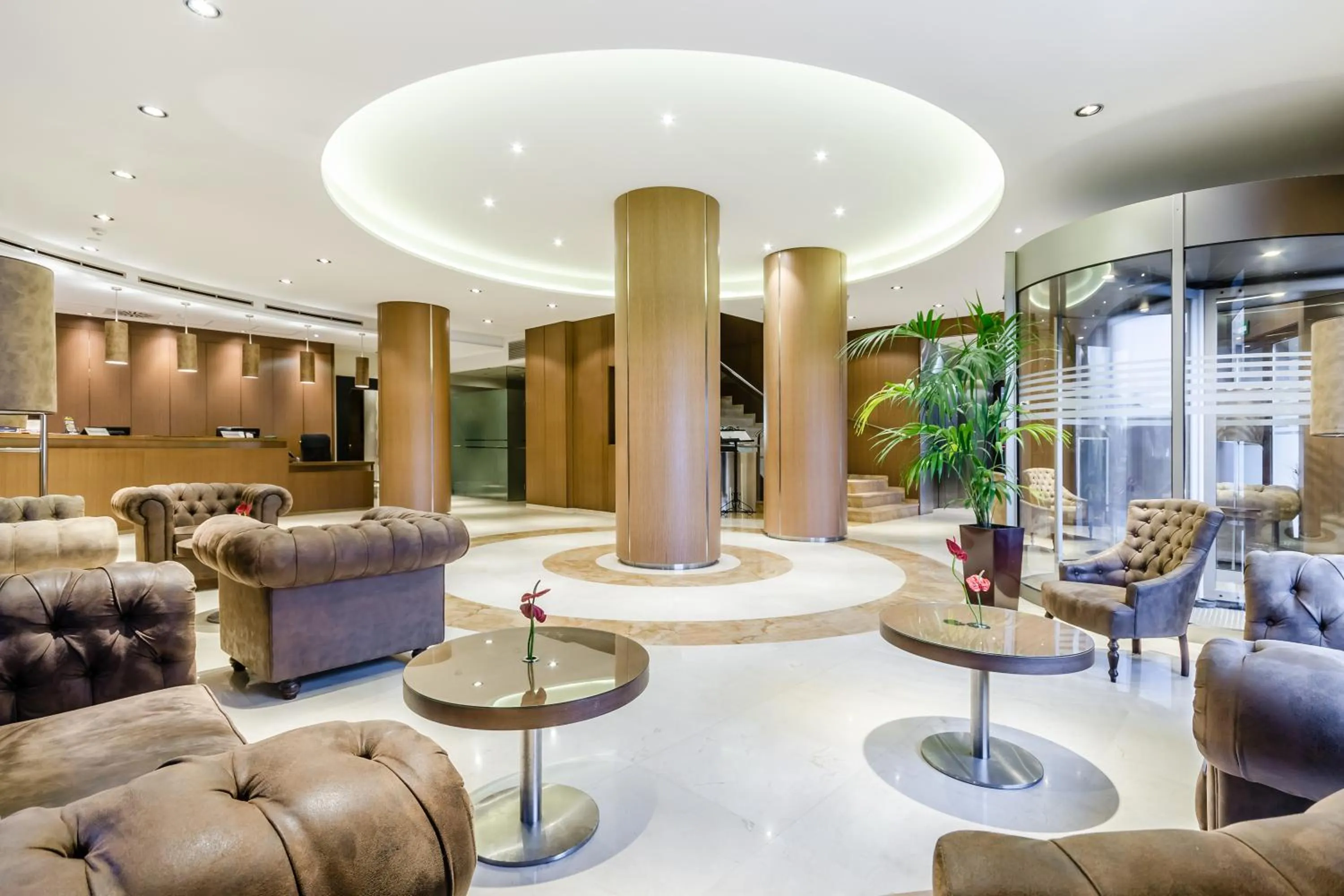 Lobby or reception in Hotel Reina Cristina