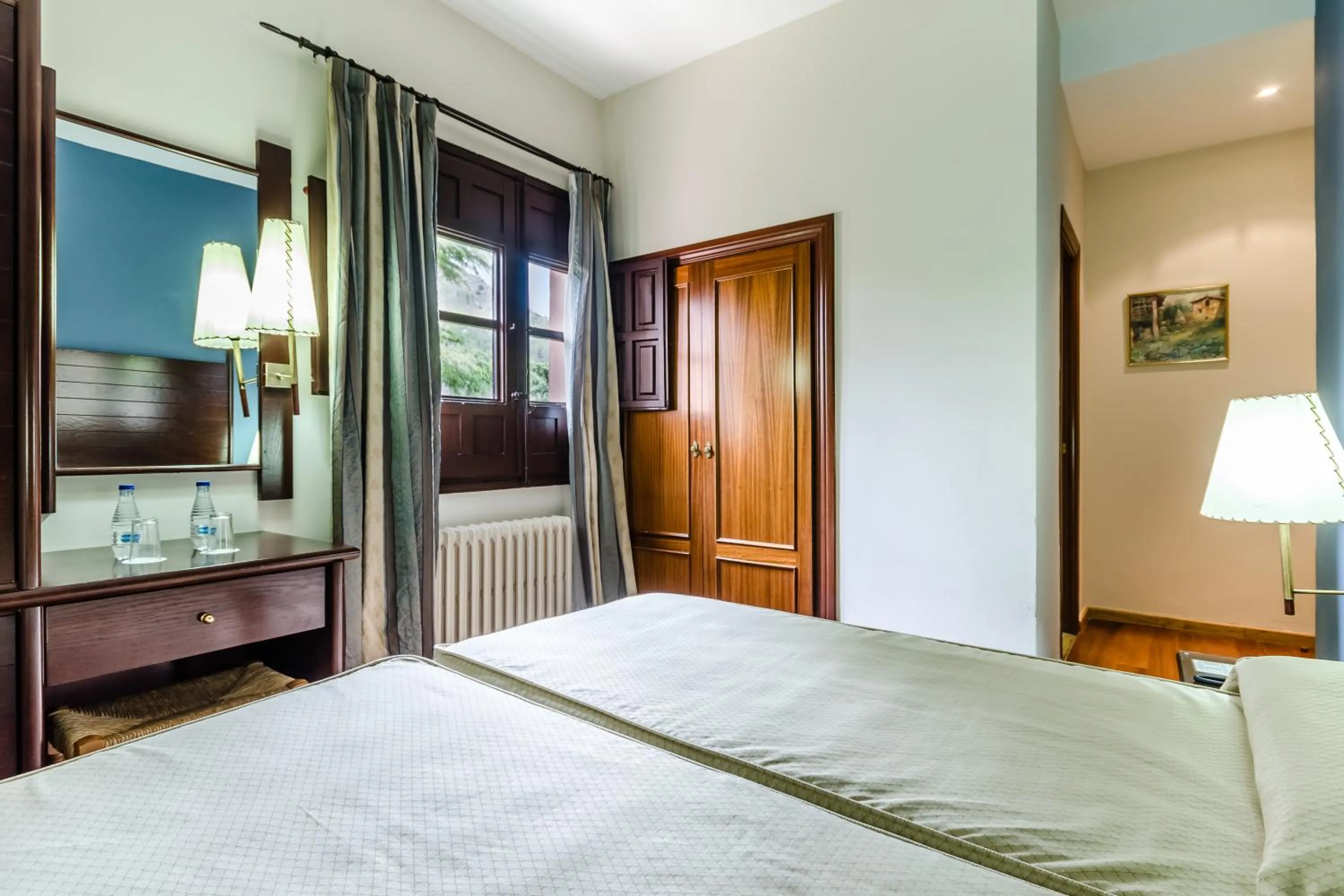 Bed in Hotel Albarracín