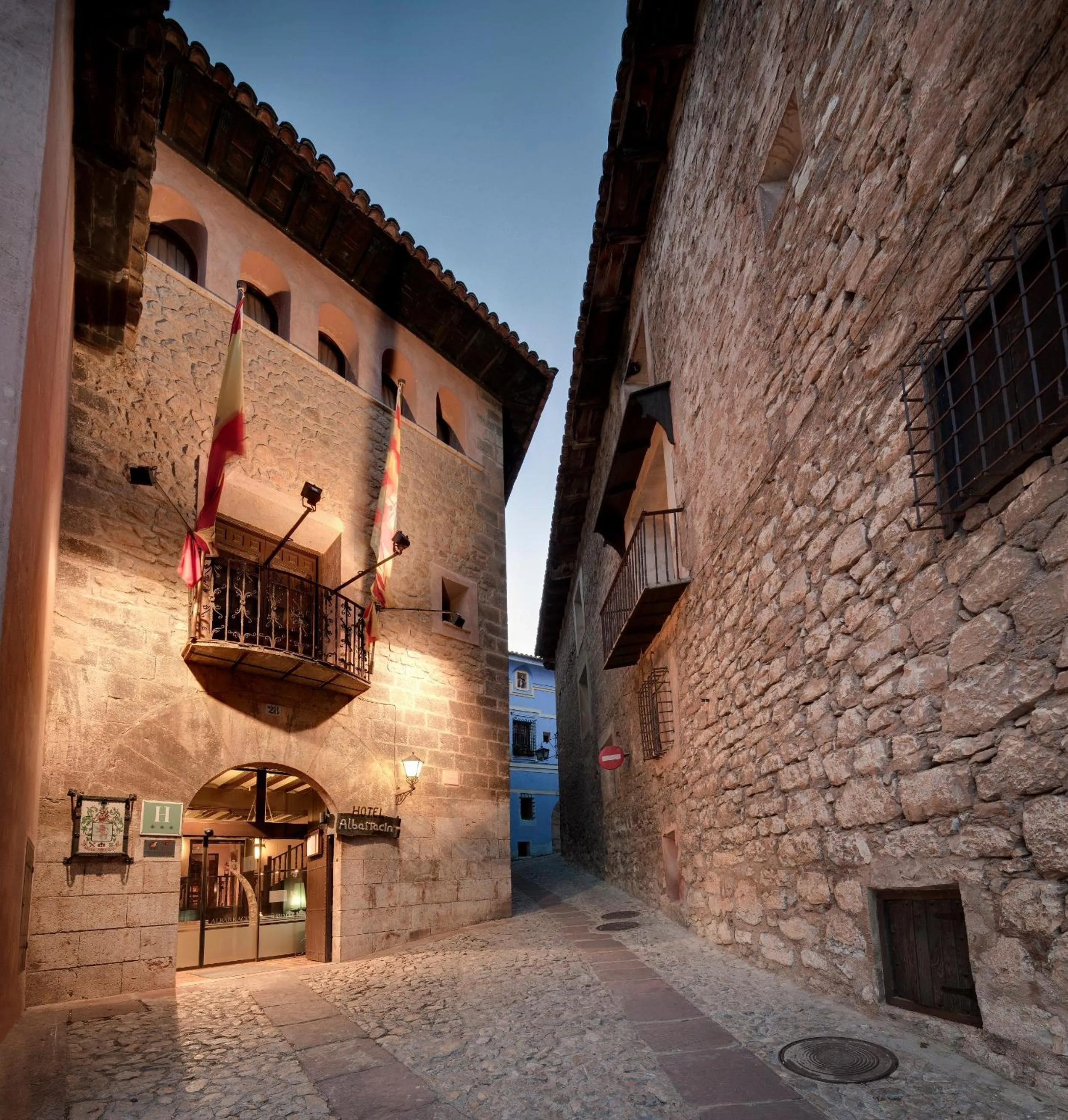 Facade/entrance in Hotel Albarracín