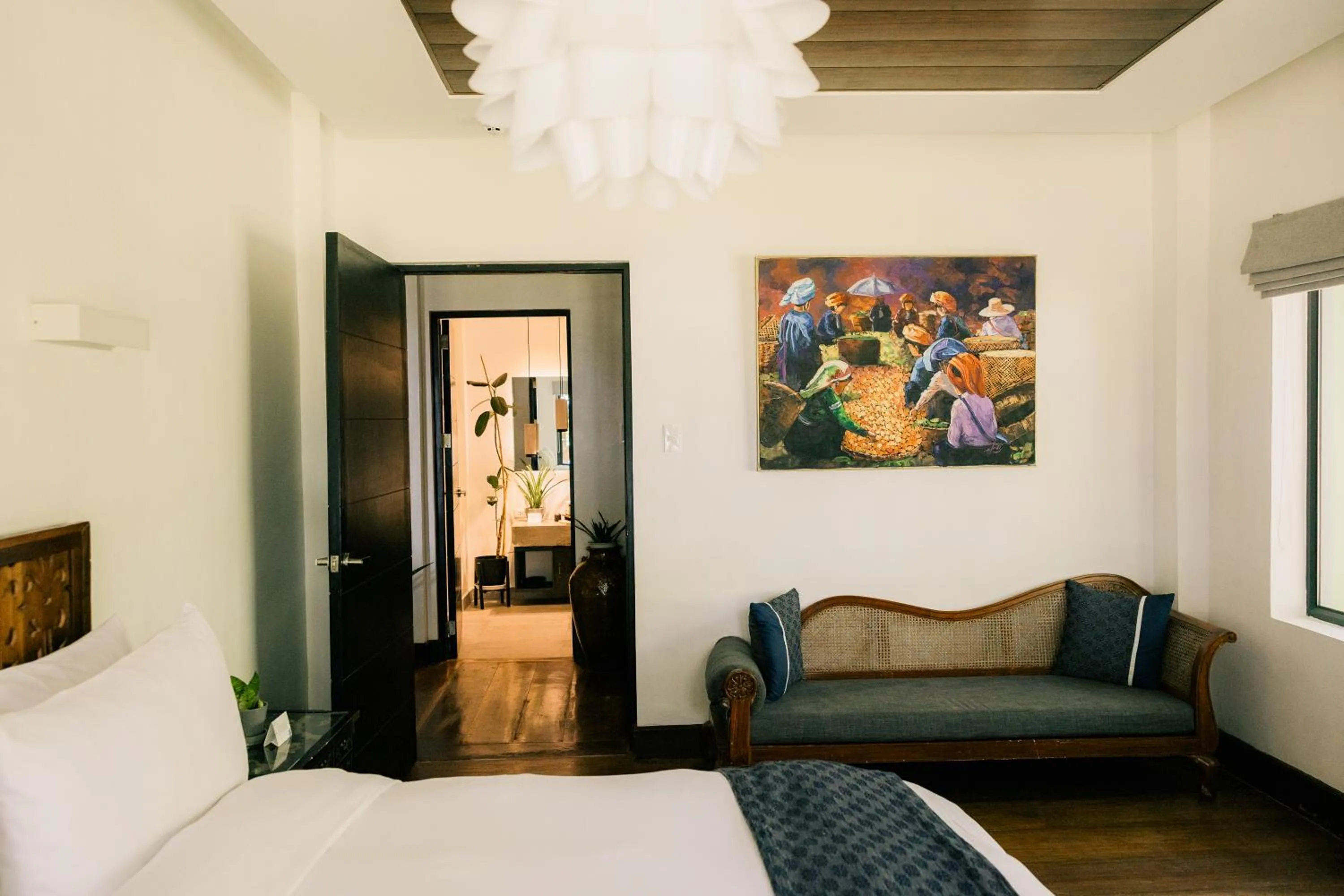 Bedroom, Bed in Nuuk Taal Lake