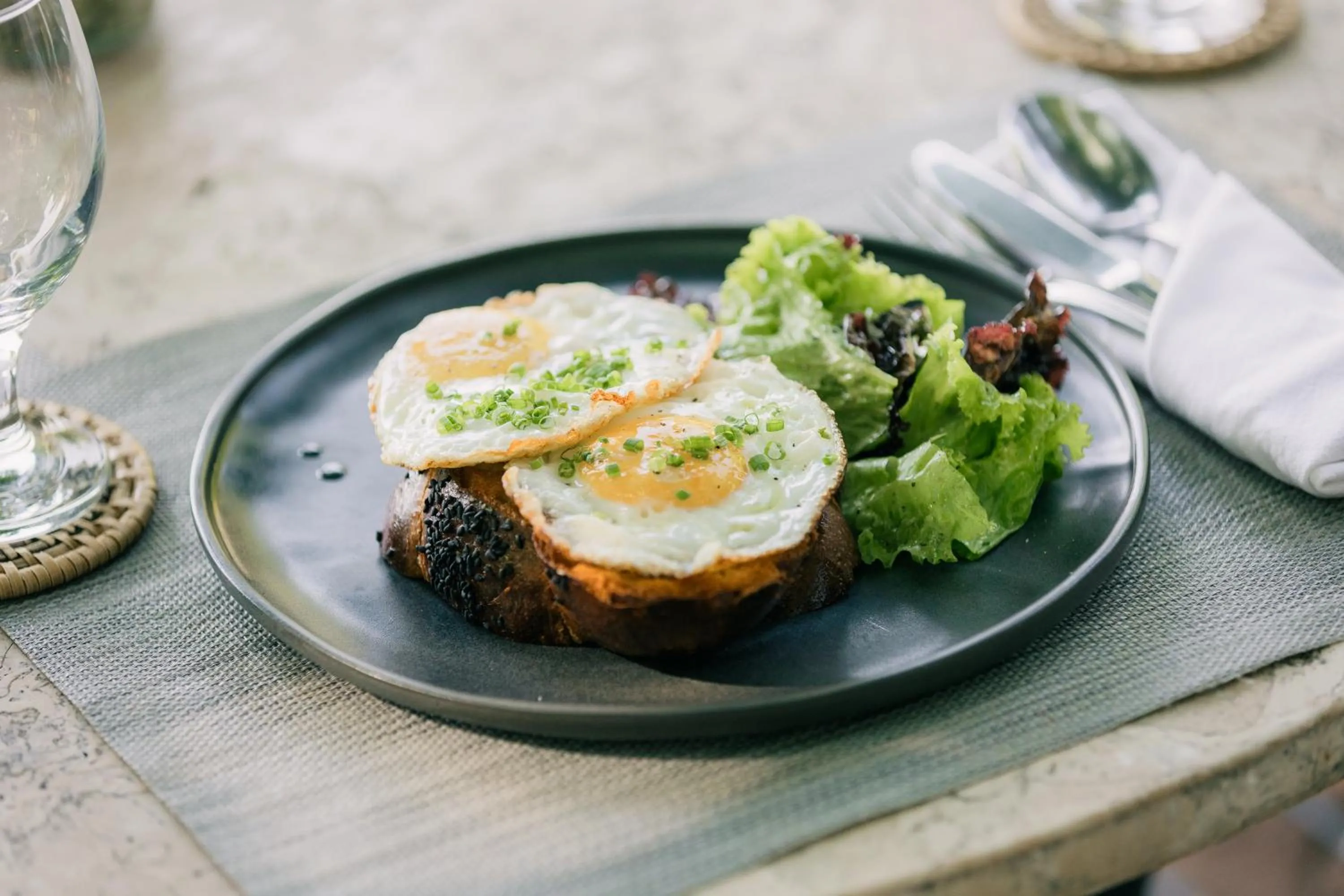 Breakfast in Nuuk Taal Lake