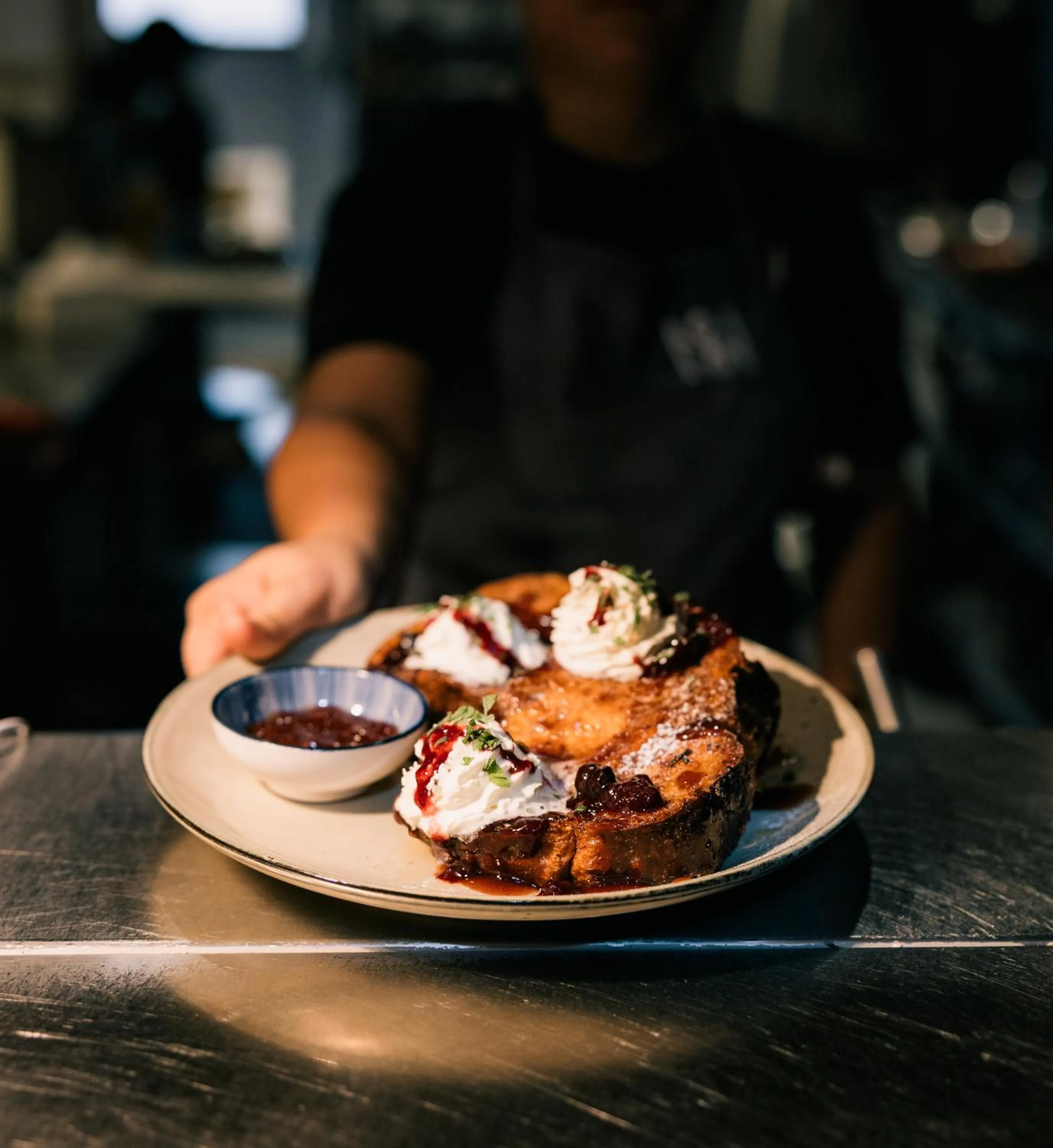 Breakfast in Nuuk Taal Lake