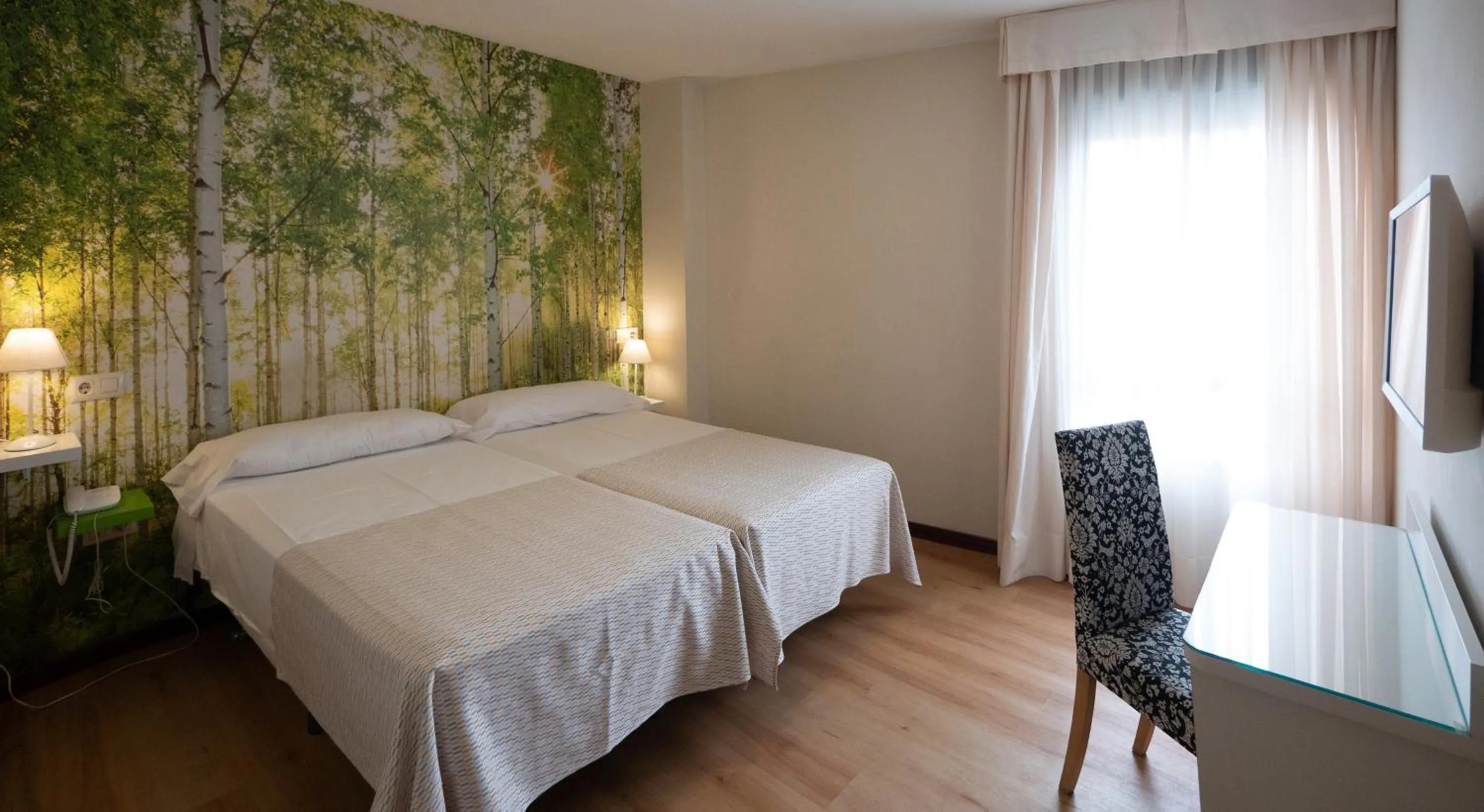 Bed in Hotel Plaza Santa Lucía