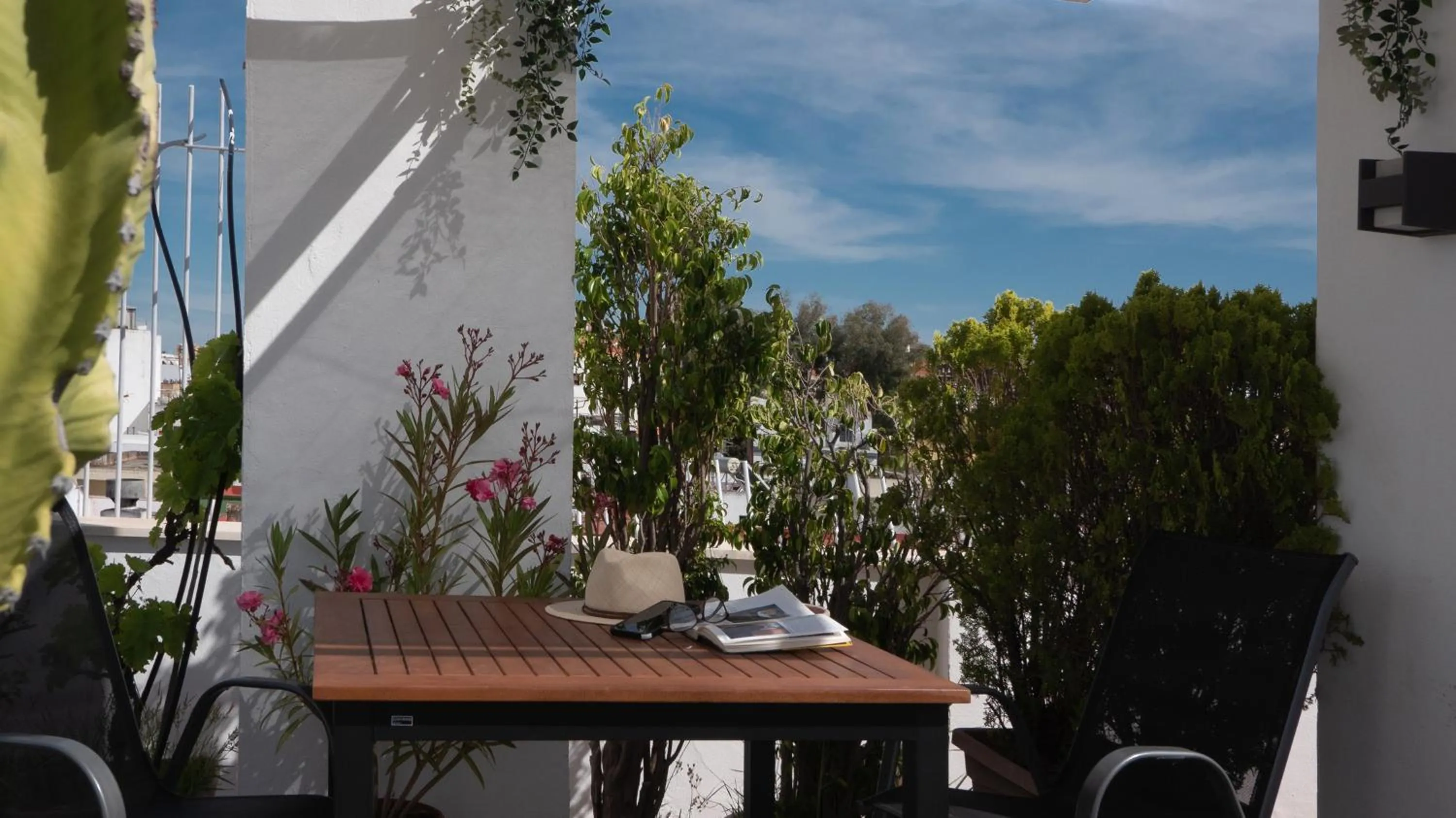 Balcony/Terrace in Hotel Plaza Santa Lucía