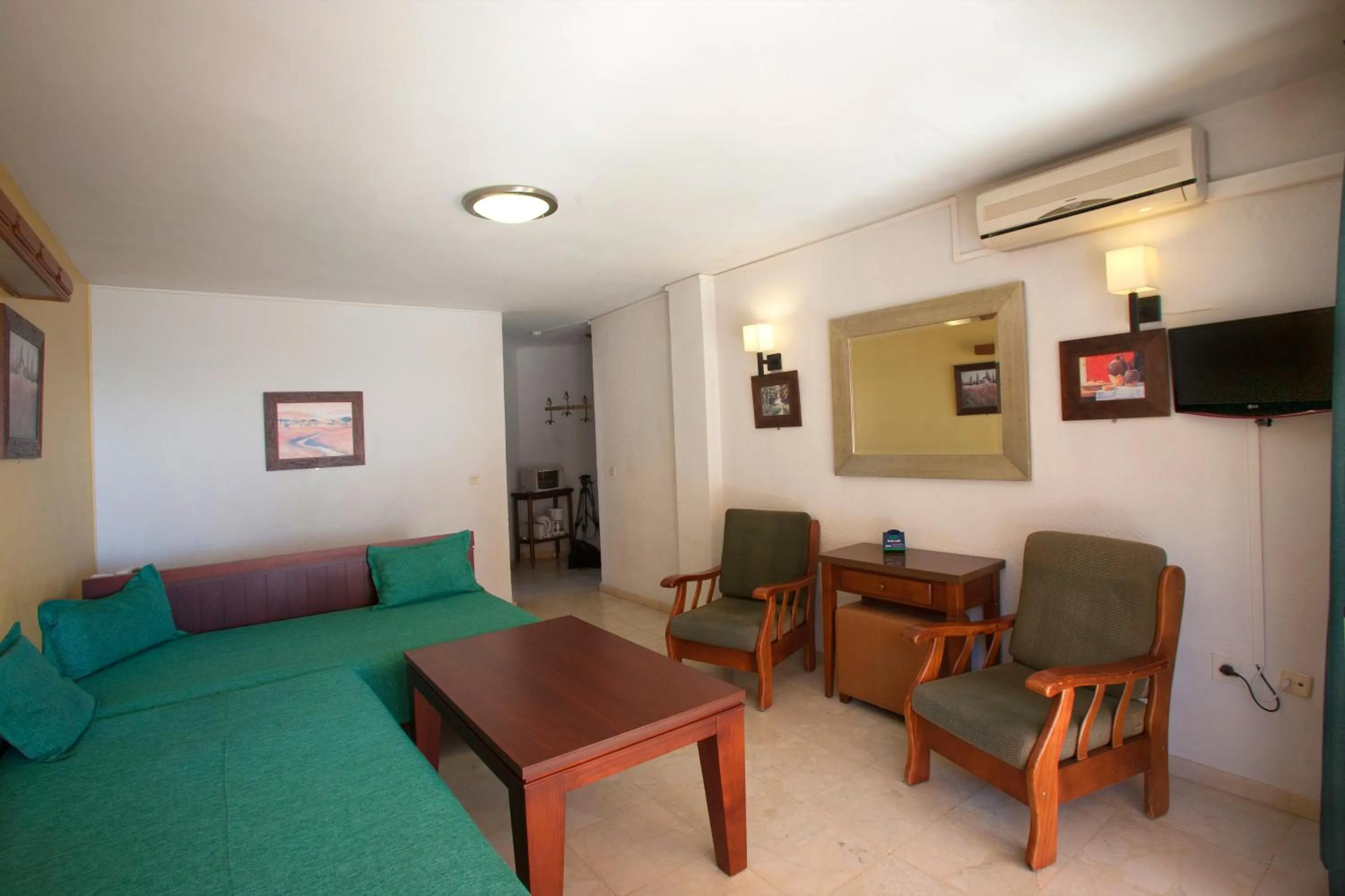 Bed in Apartamentos La Jabega