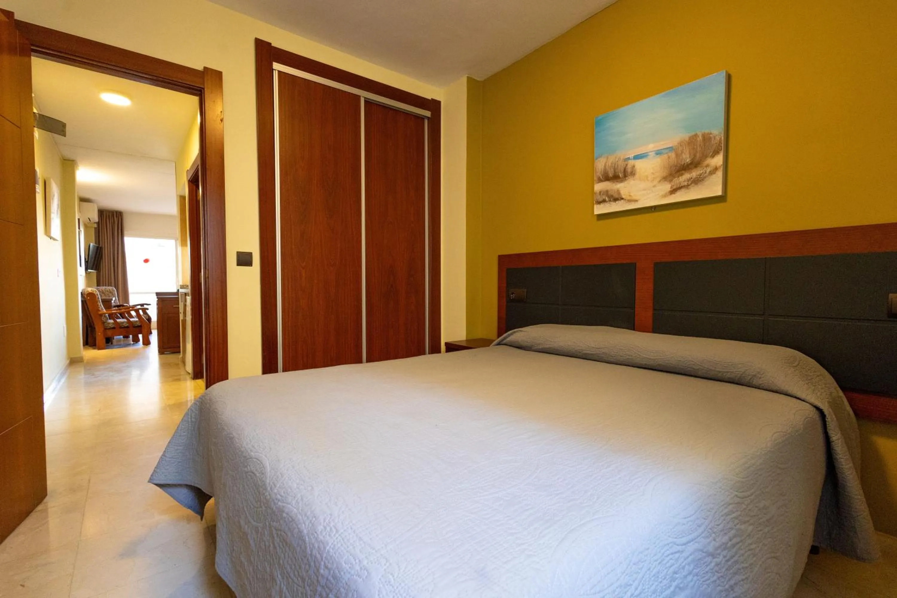 Bed in Apartamentos La Jabega