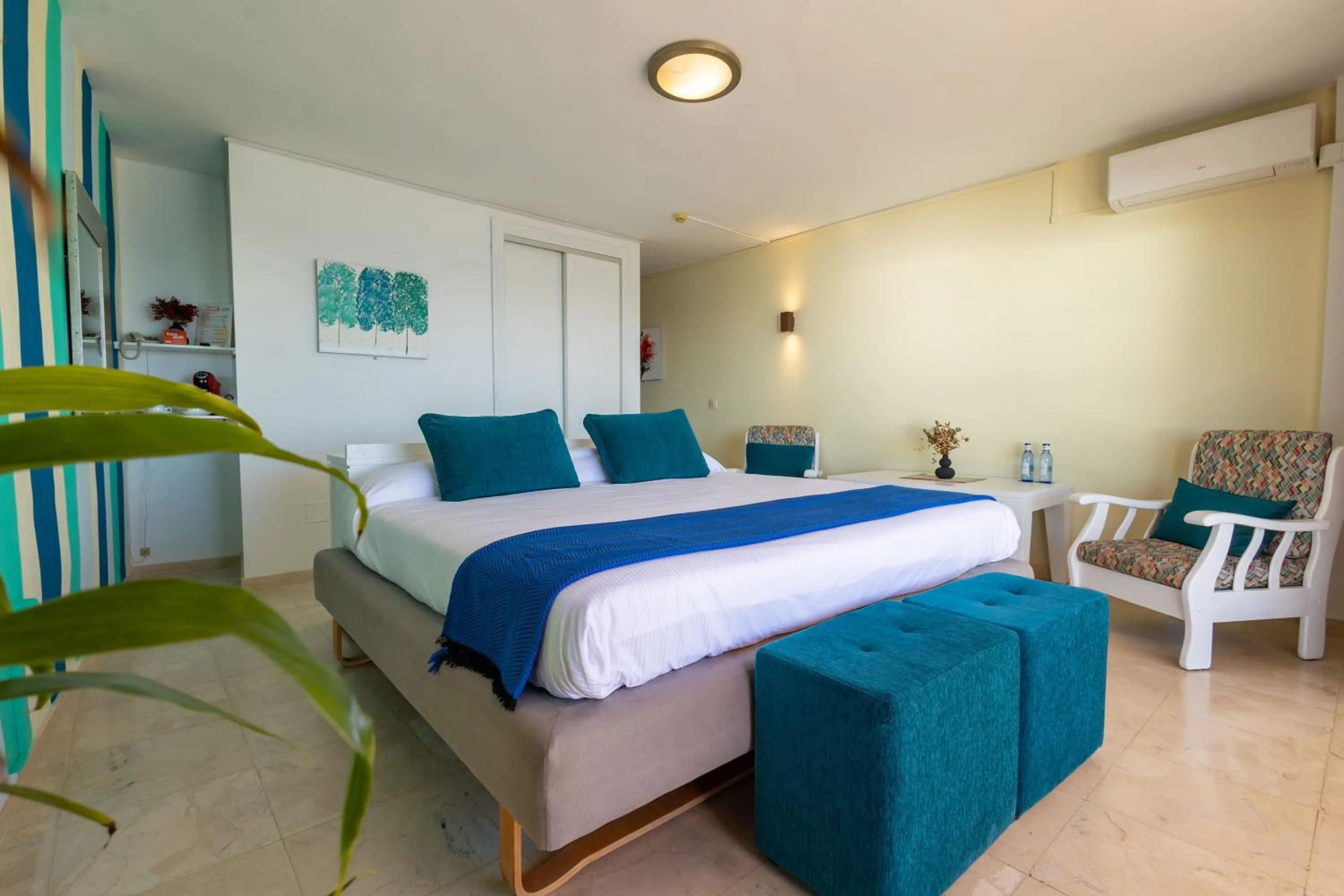 Bed in Apartamentos La Jabega