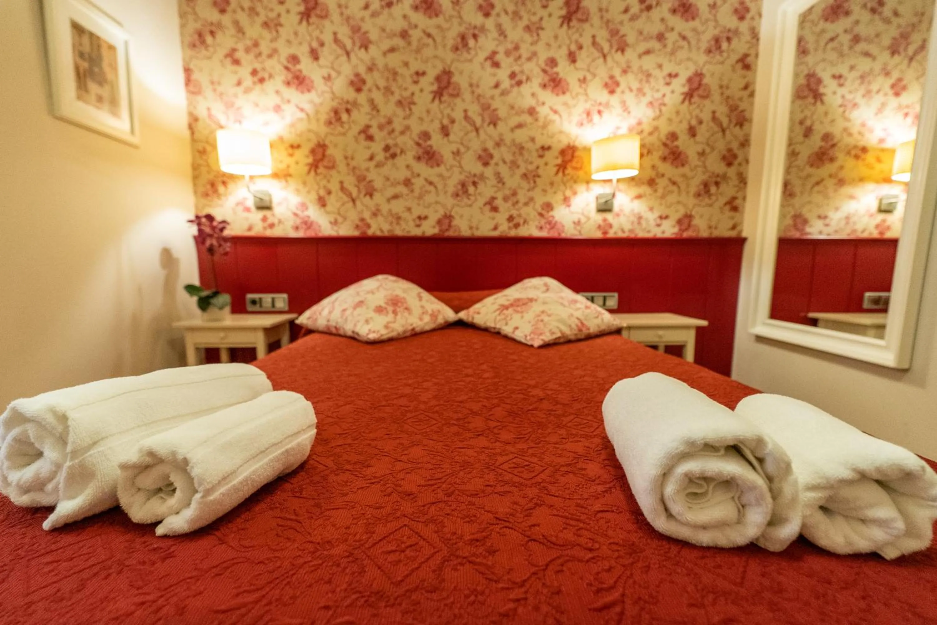 Bed in Hostal Matheu