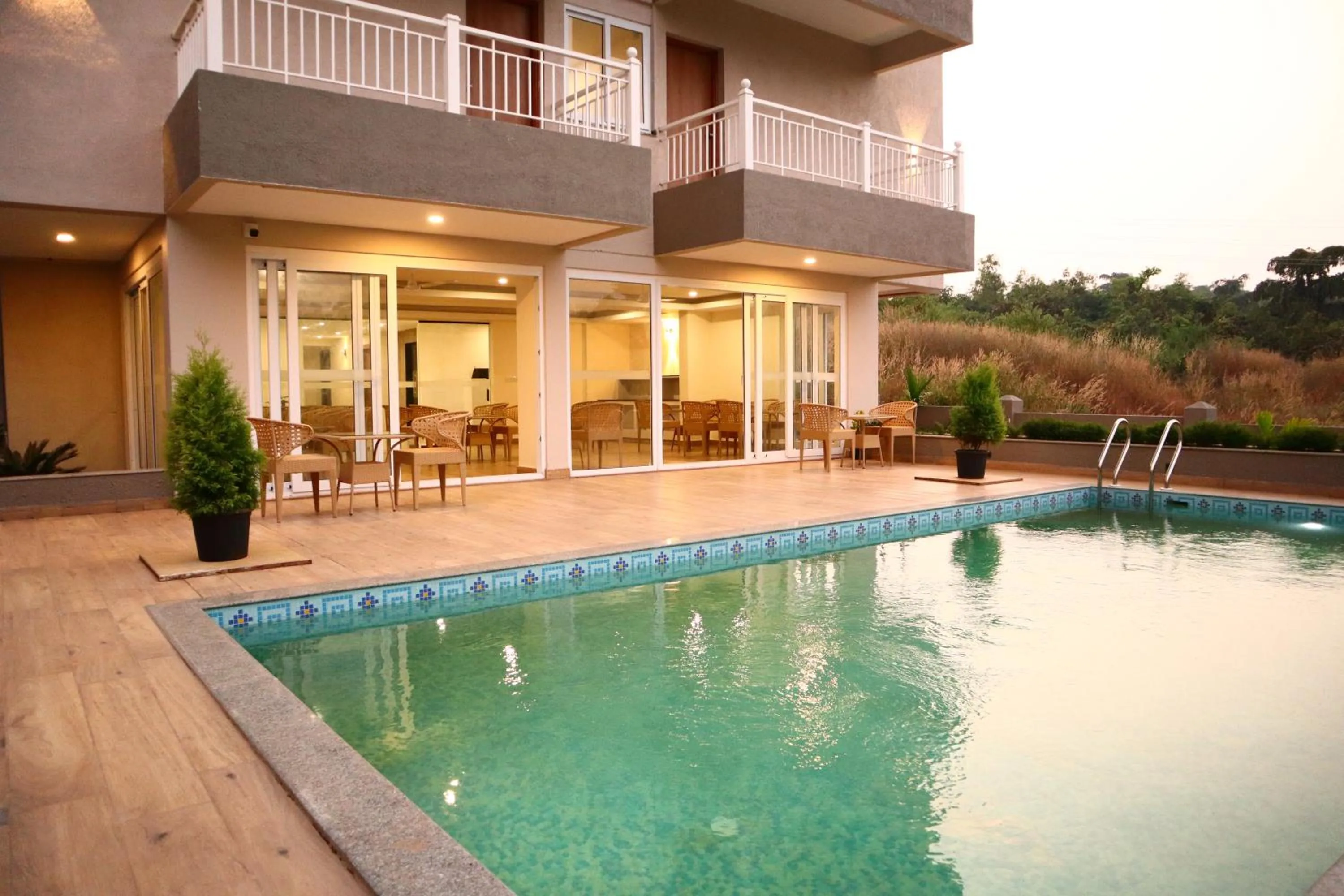 Swimming pool in Hotel Wayfarer